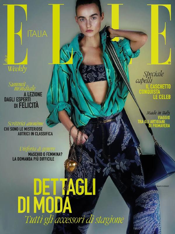 Elle Italia September 2022 Cover Story Editorial