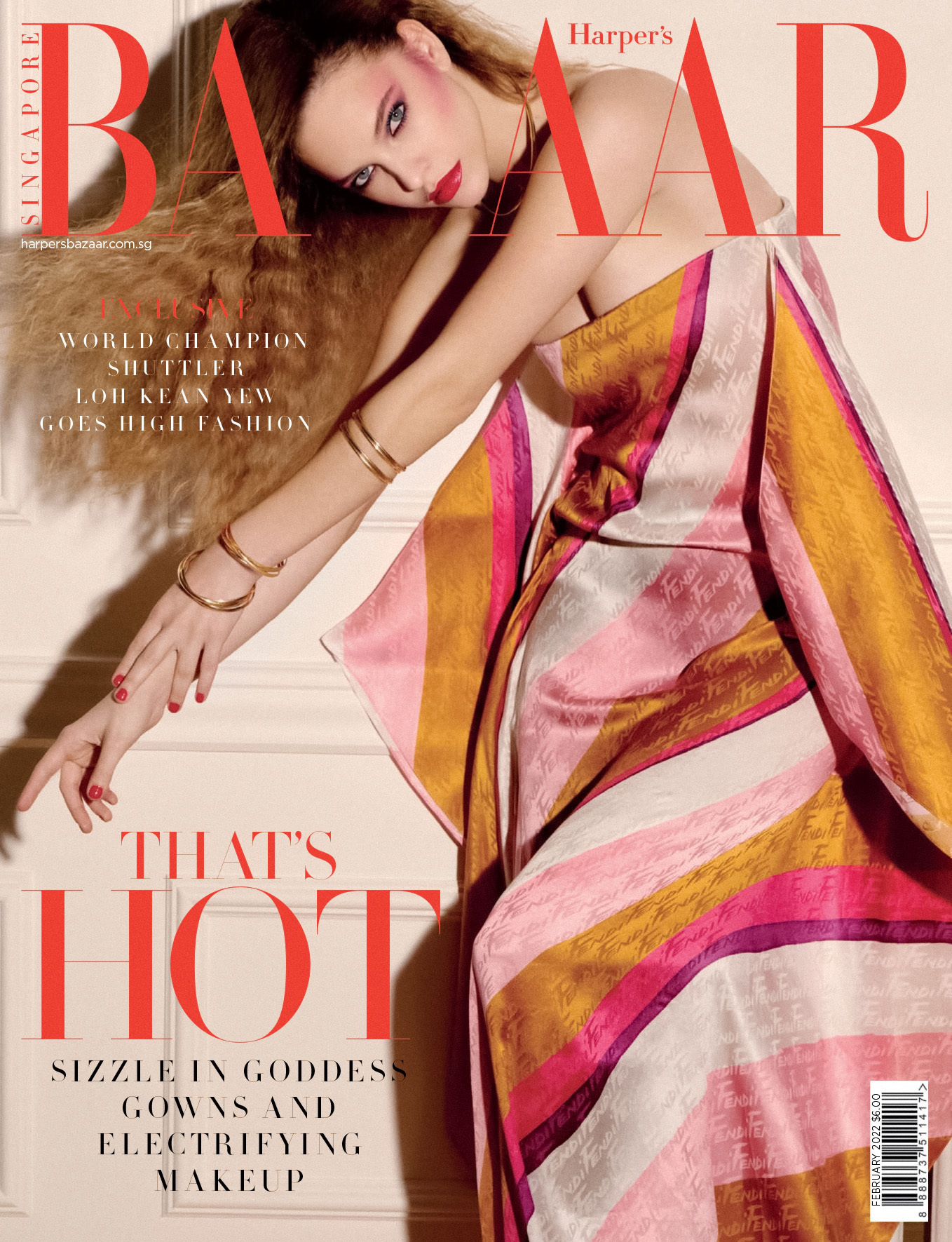 Harper's Bazaar Singapore February 2022 Cover Story Editorial