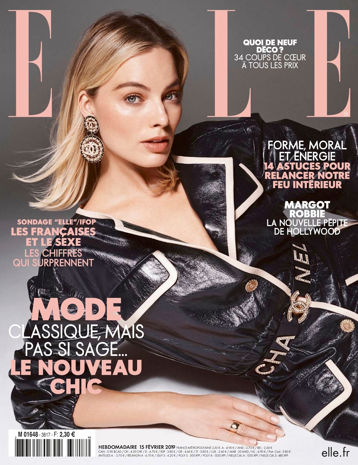 Elle France February 2019 Cover Story Editorial