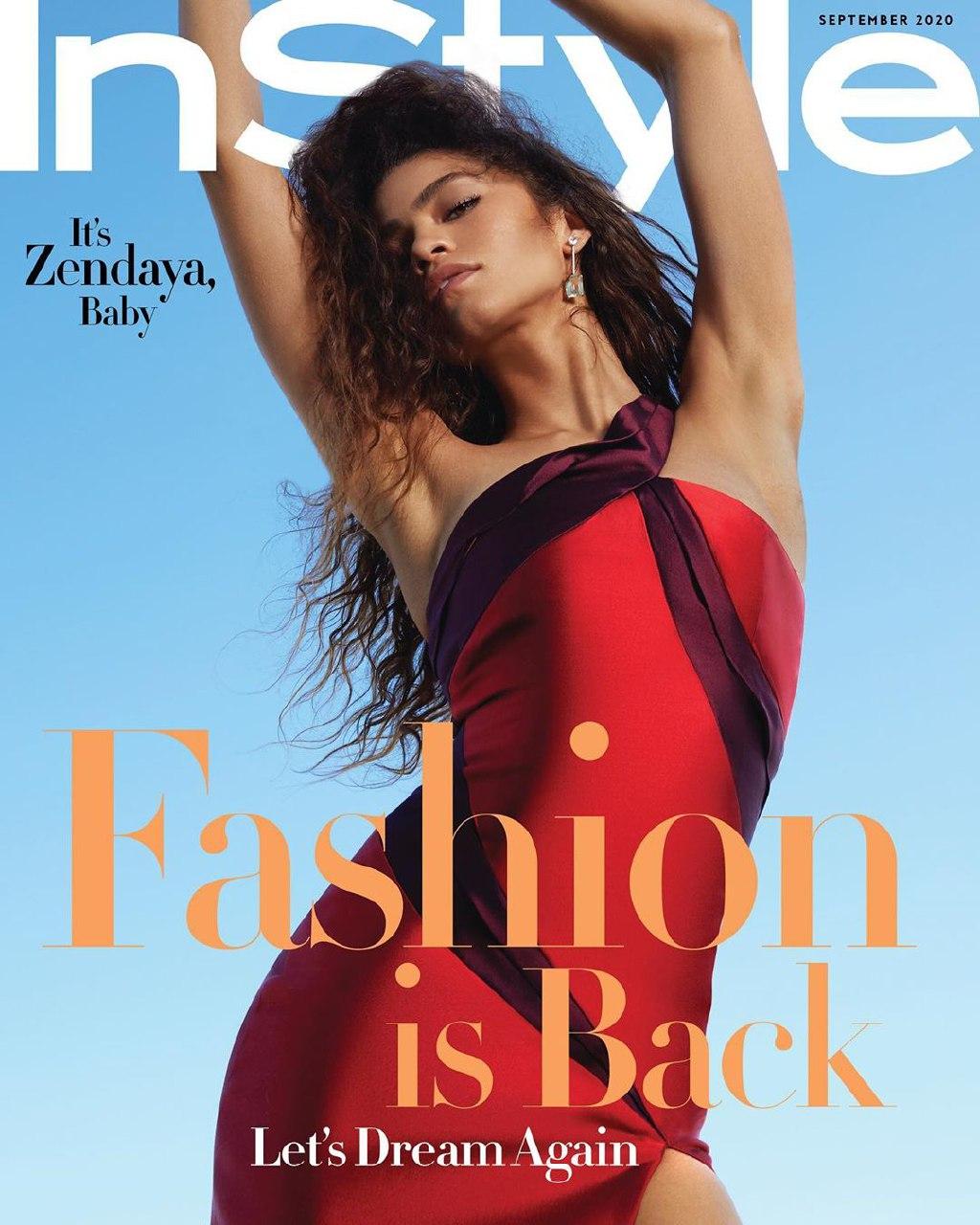 Instyle Us September 2020 Cover Story Editorial
