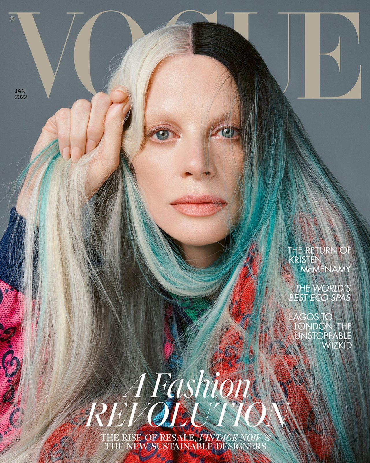 Vogue UK January 2022 Cover Story Editorial