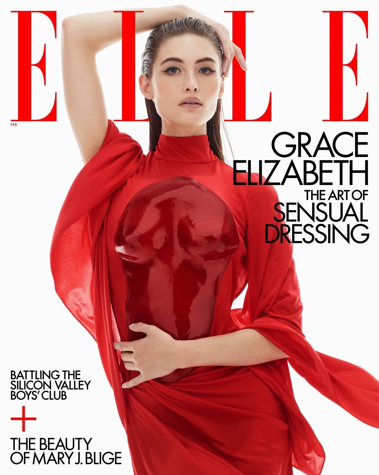 Elle Us February 2022 Cover Story Editorial