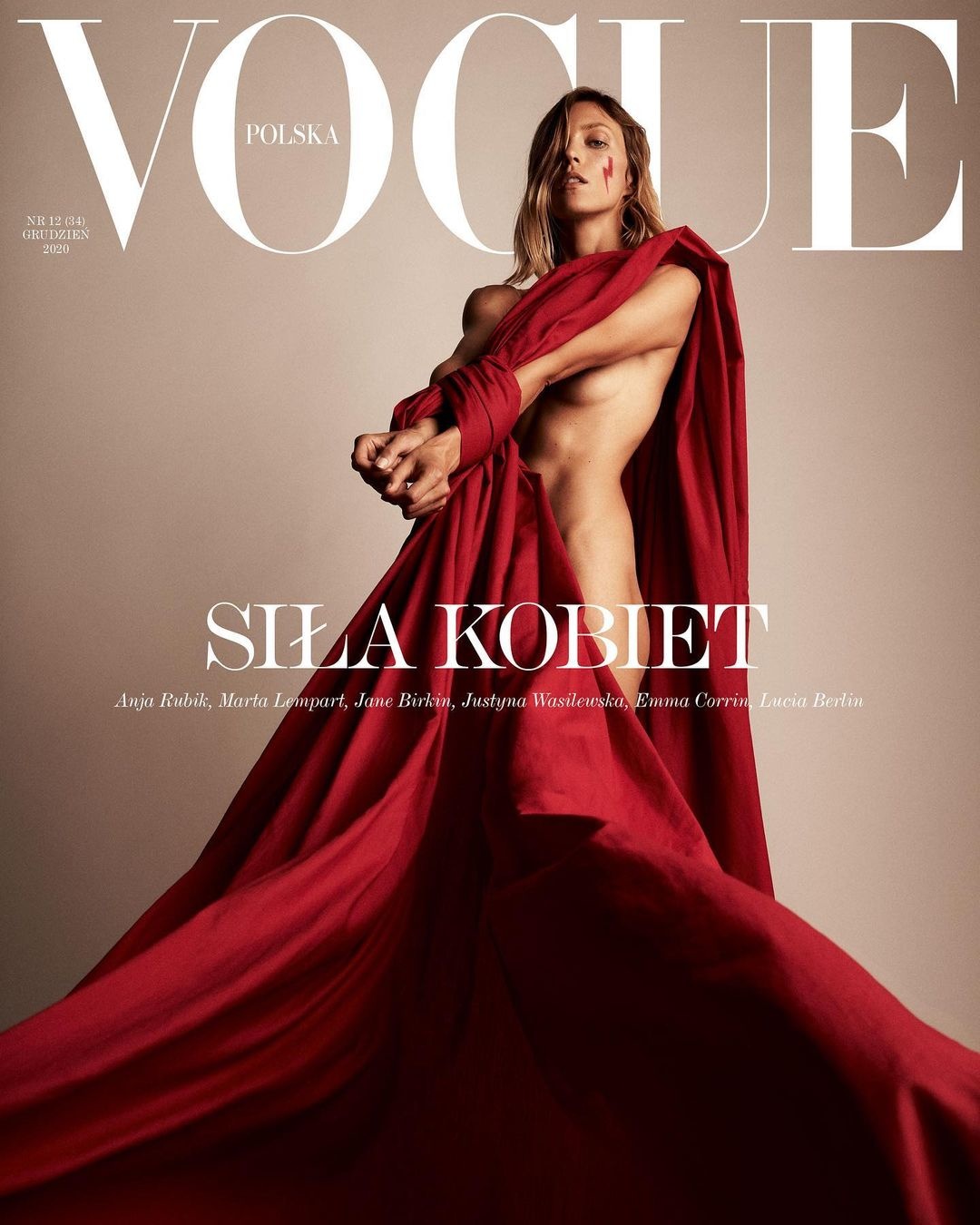 Vogue Poland December 2020 Cover Story Editorial