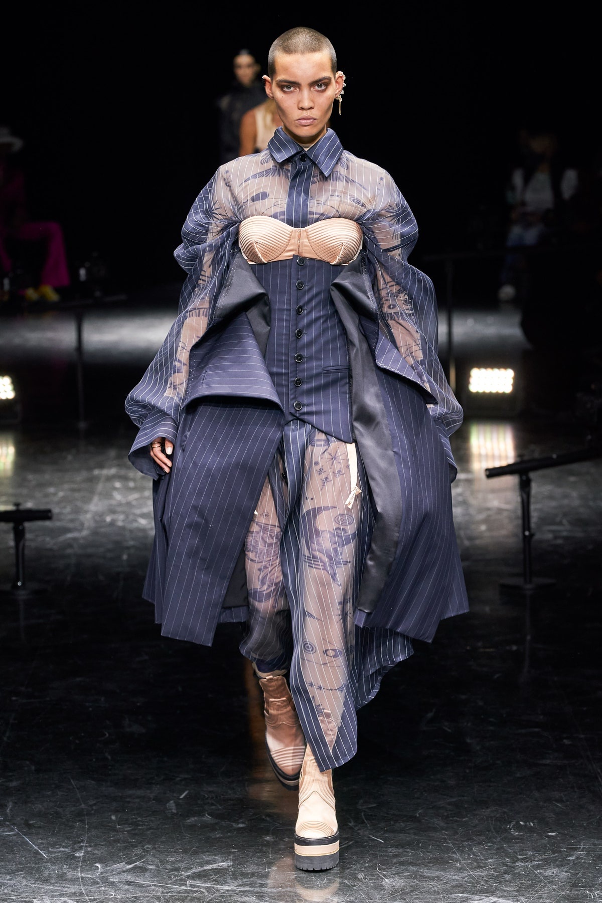 Gaultier Paris By Sacai Fall Winter 2021-22 Haute Couture Fashion Show