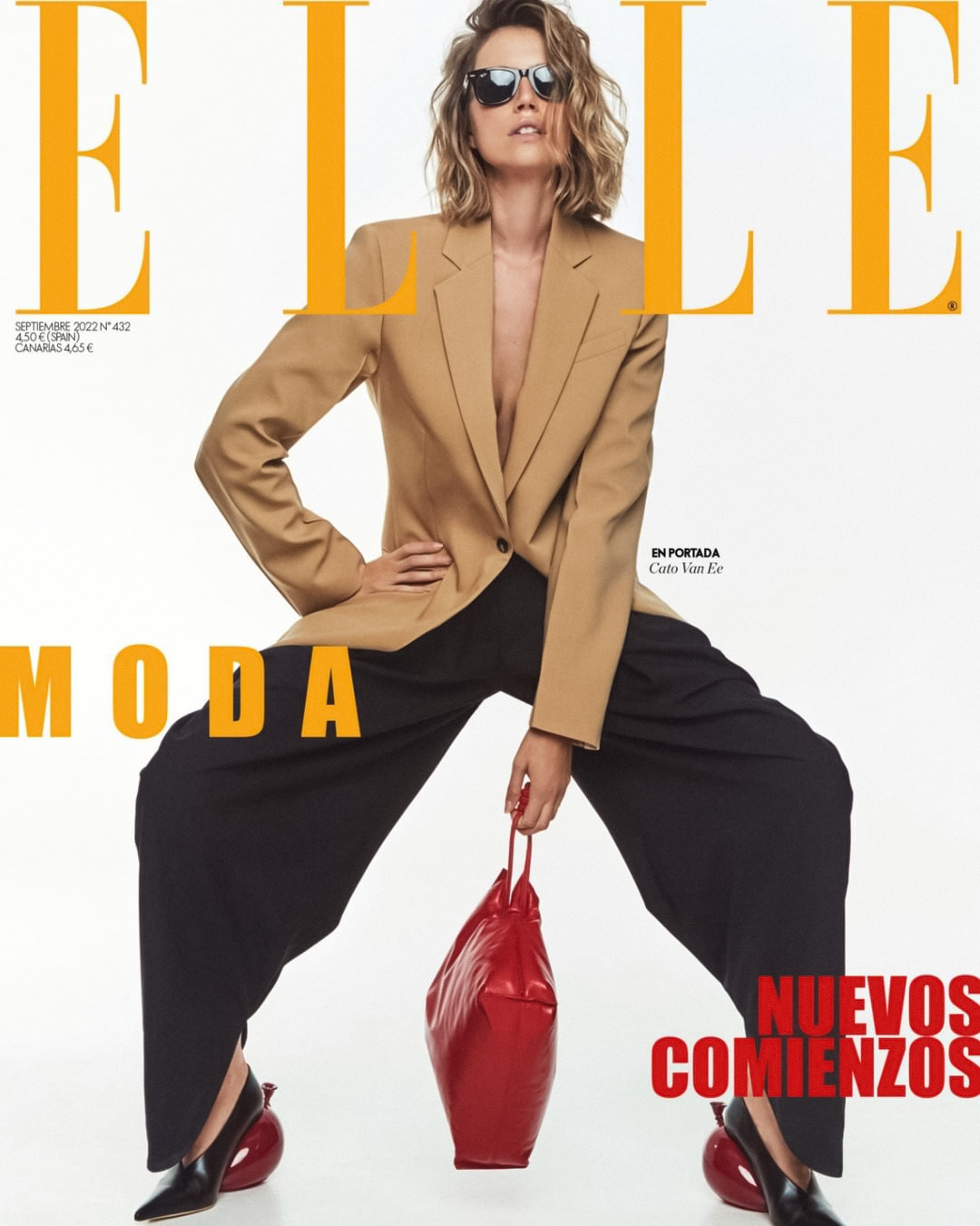 Elle Spain September 2022 Cover Story Editorial