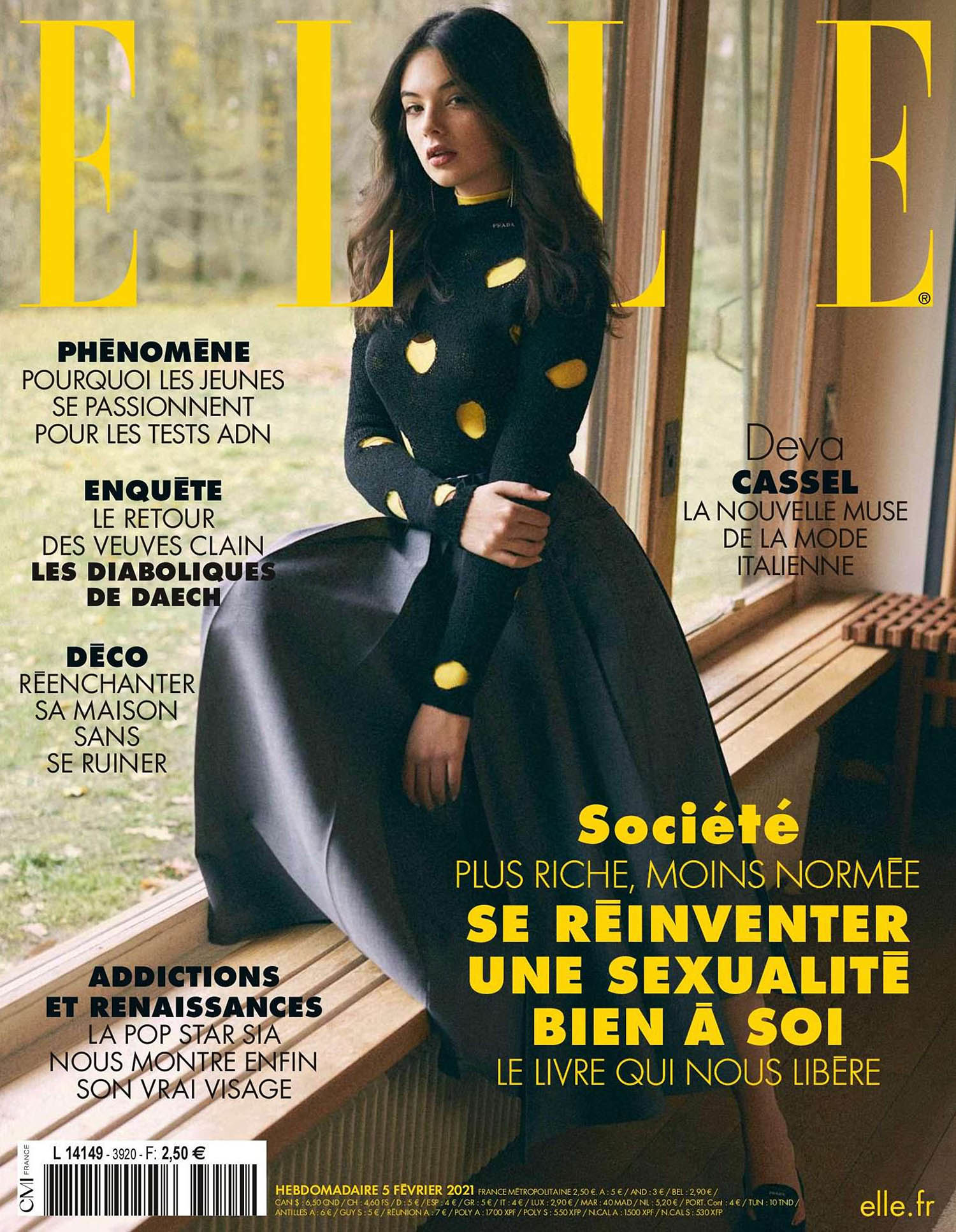 Elle France February 2021 Cover Story Editorial