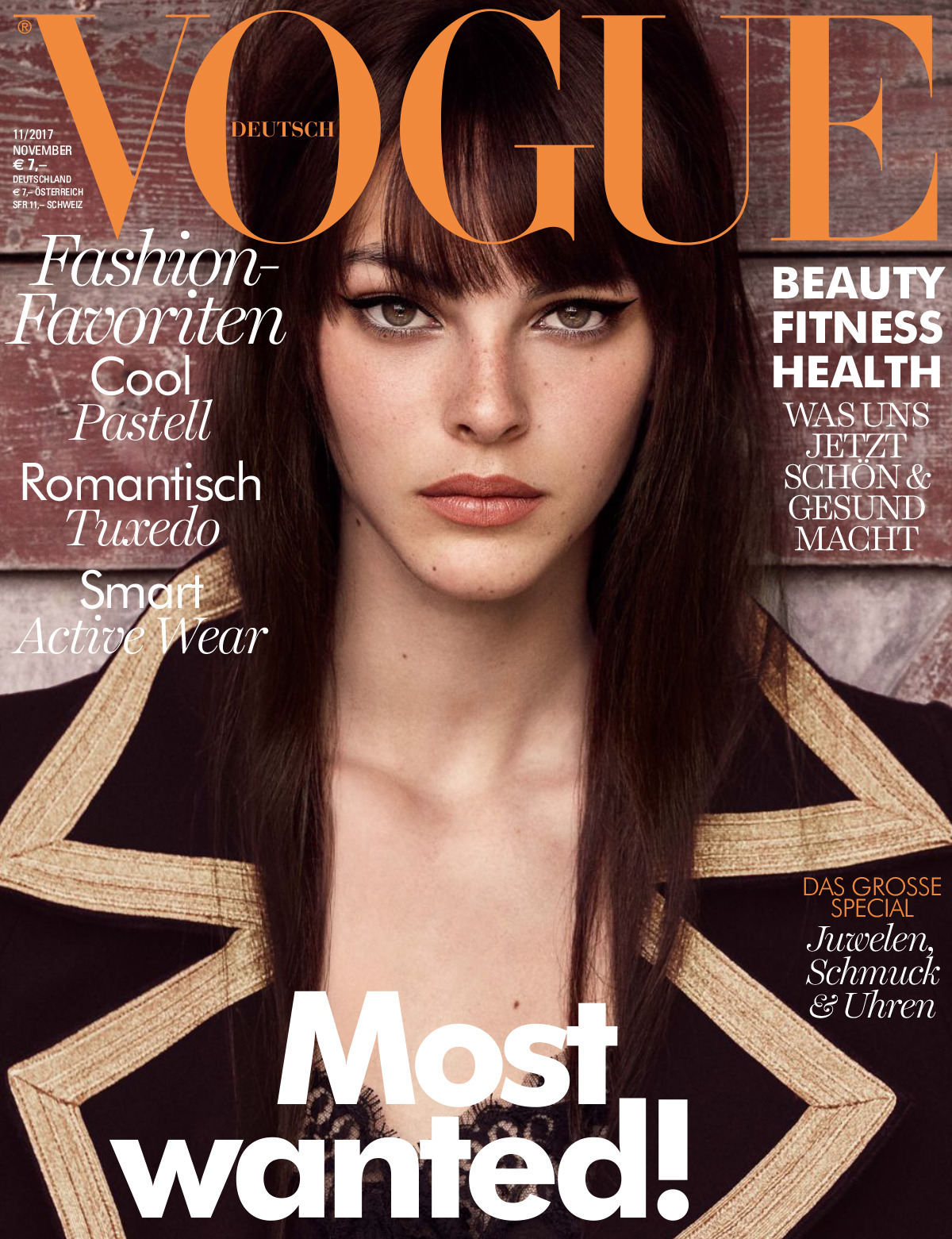 Vogue Germany November 2017 Cover Story Editorial