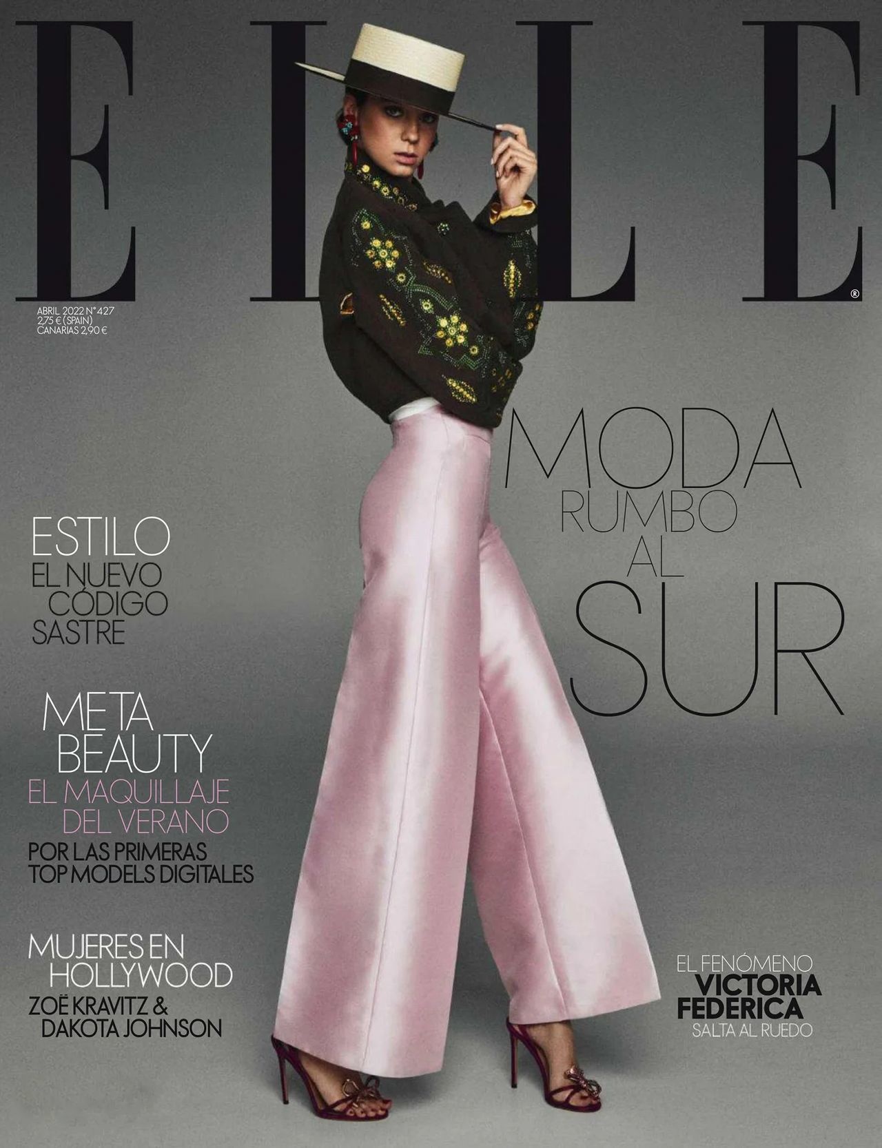 Elle Spain April 2022 Cover Story Editorial