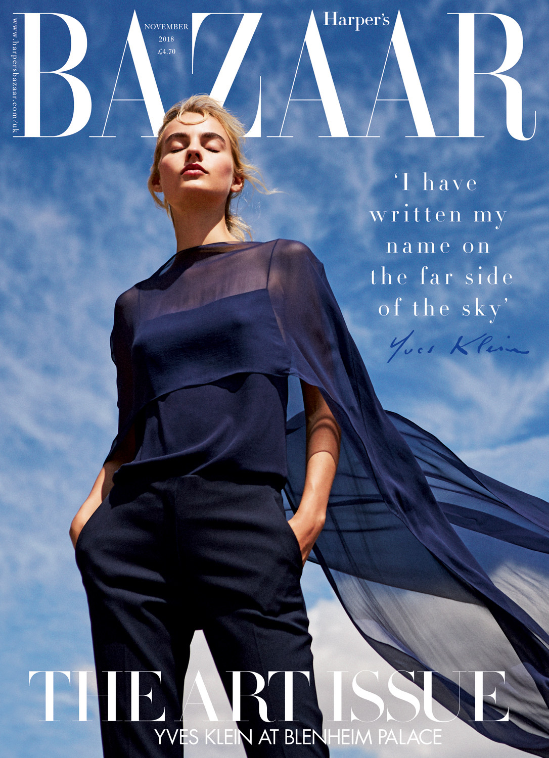 Harper's Bazaar Uk November 2018 Cover Story Editorial
