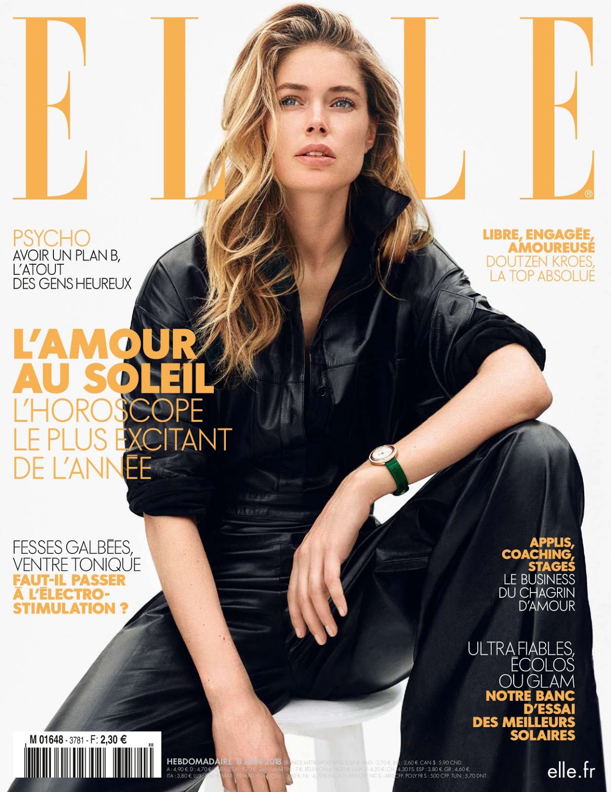 Elle France June 2018 Cover Story Editorial