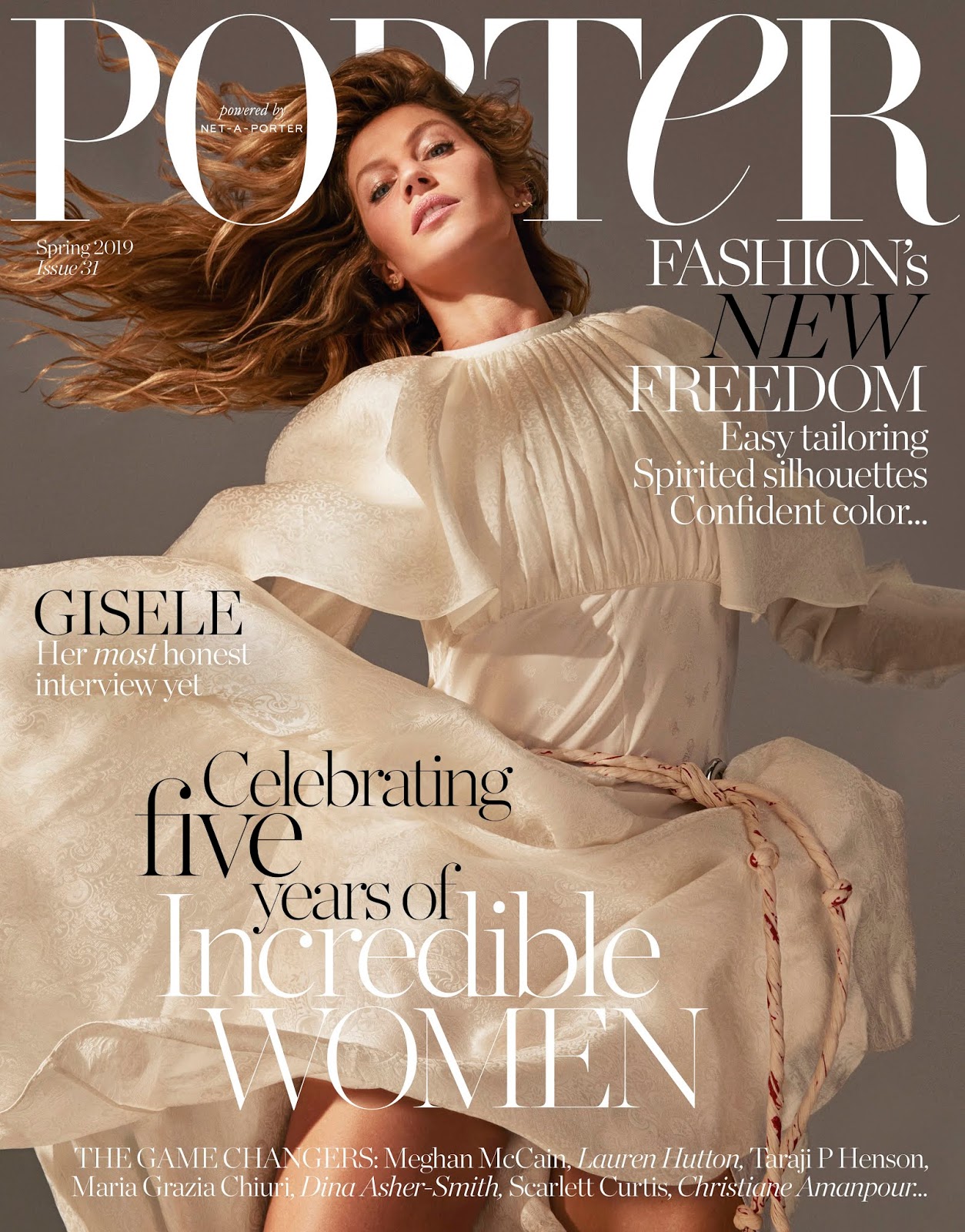 Porter Magazine Spring 2019 Cover Story Editorial