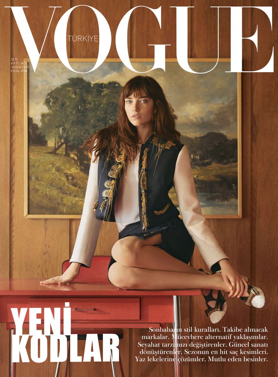Vogue Turkey September 2018 Cover Story Editorial