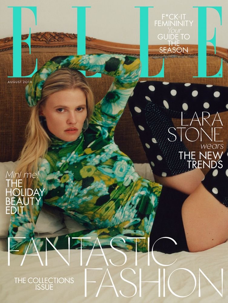 Elle Uk August 2018 Cover Story Editorial