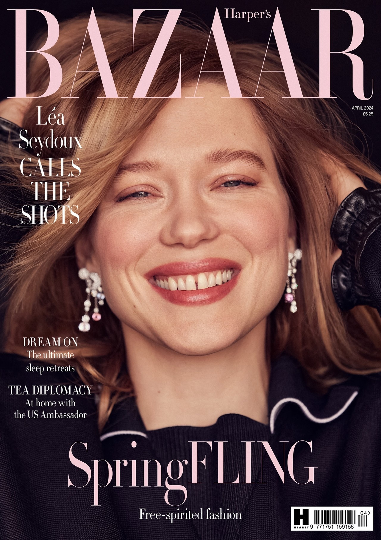 Harper's Bazaar Uk April 2024 Cover Story Editorial