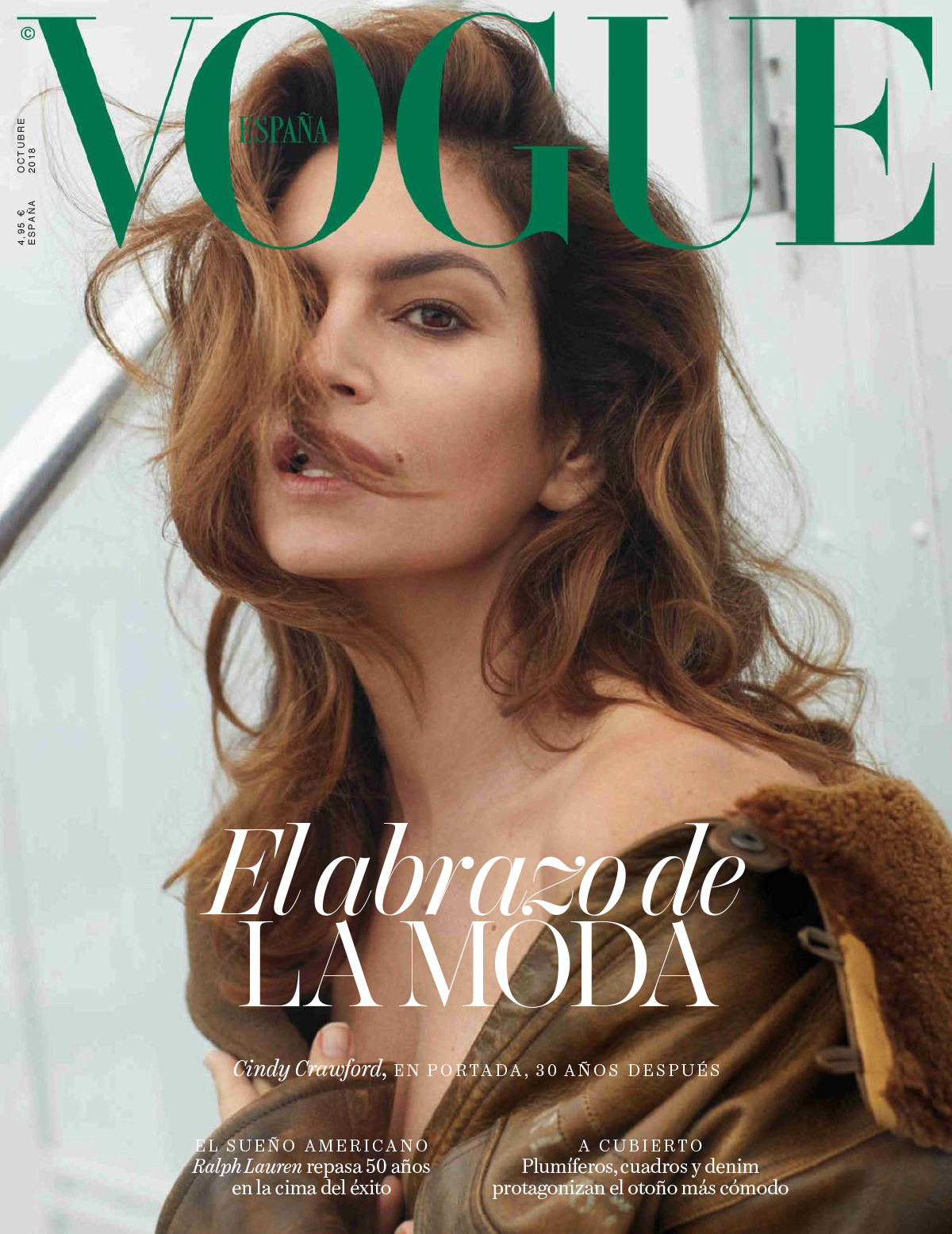 Vogue Spain October 2018 Cover Story Editorial