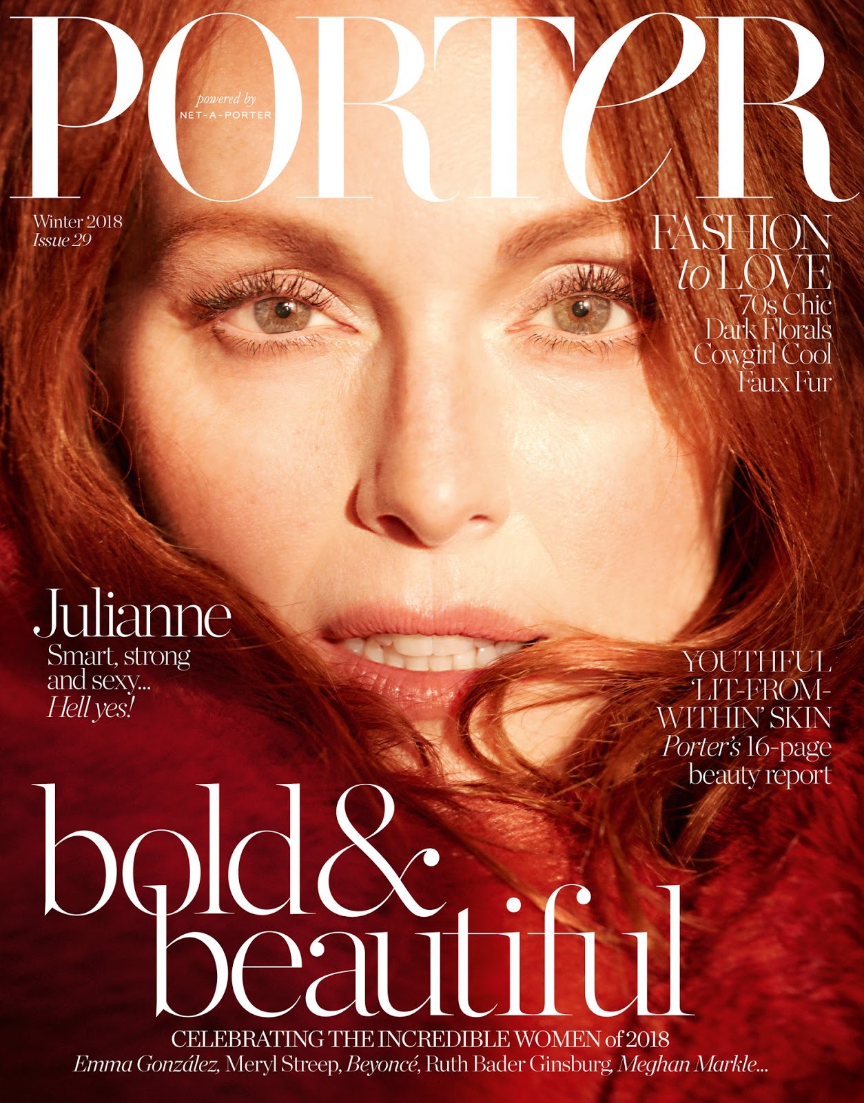Porter Magazine Fall 2018 Cover Story Editorial