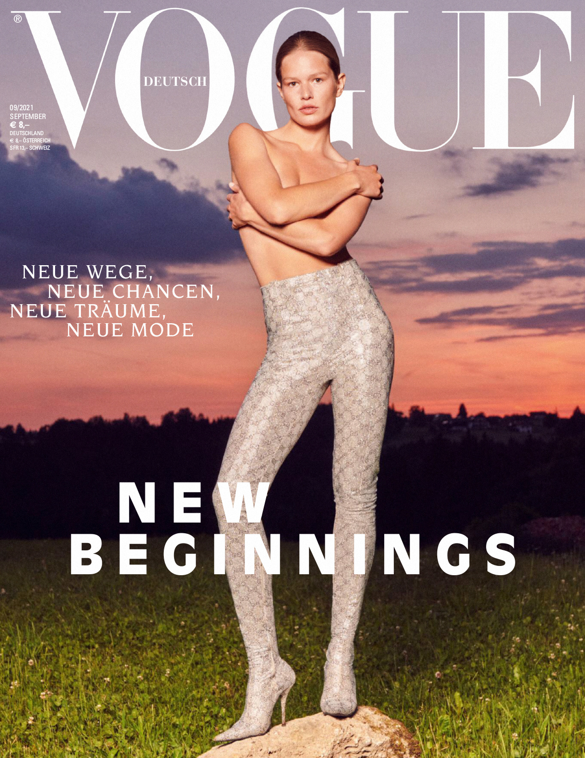 Vogue Germany September 2021 Cover Story Editorial
