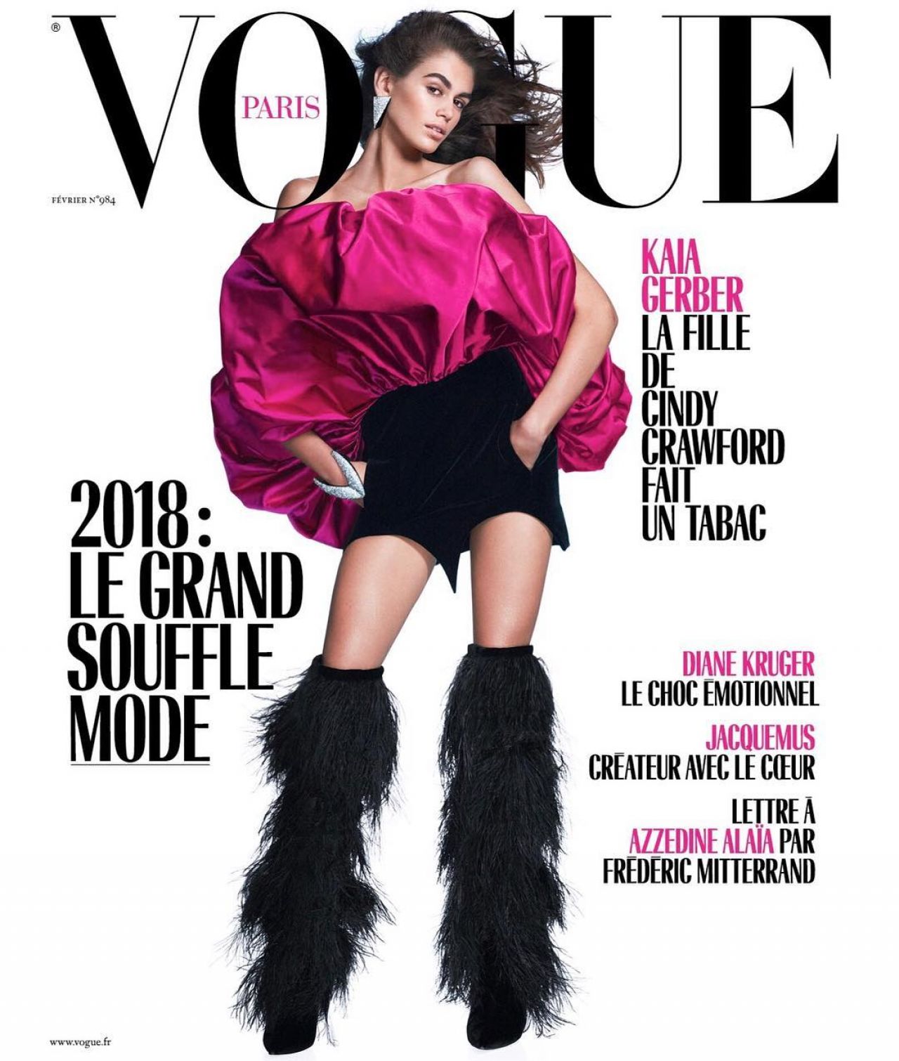 Vogue Paris February 2018 Cover Story Editorial