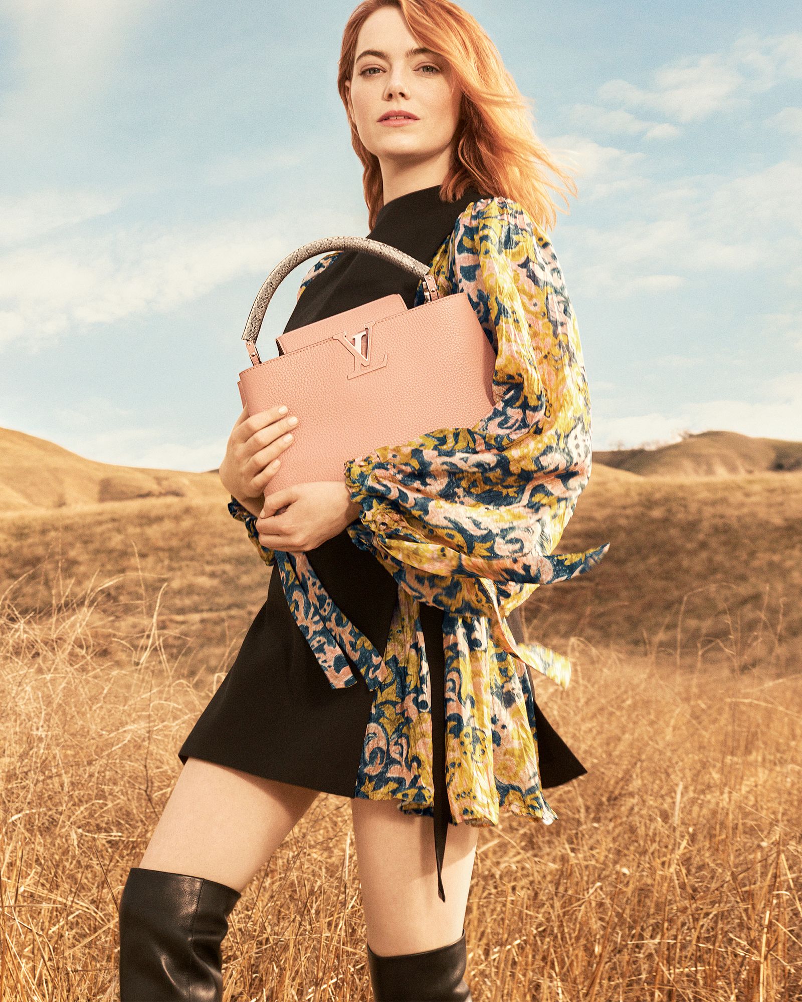 Louis Vuitton The Spirit Of Travel Pre-Fall 2018 with Emma Stone Campaign