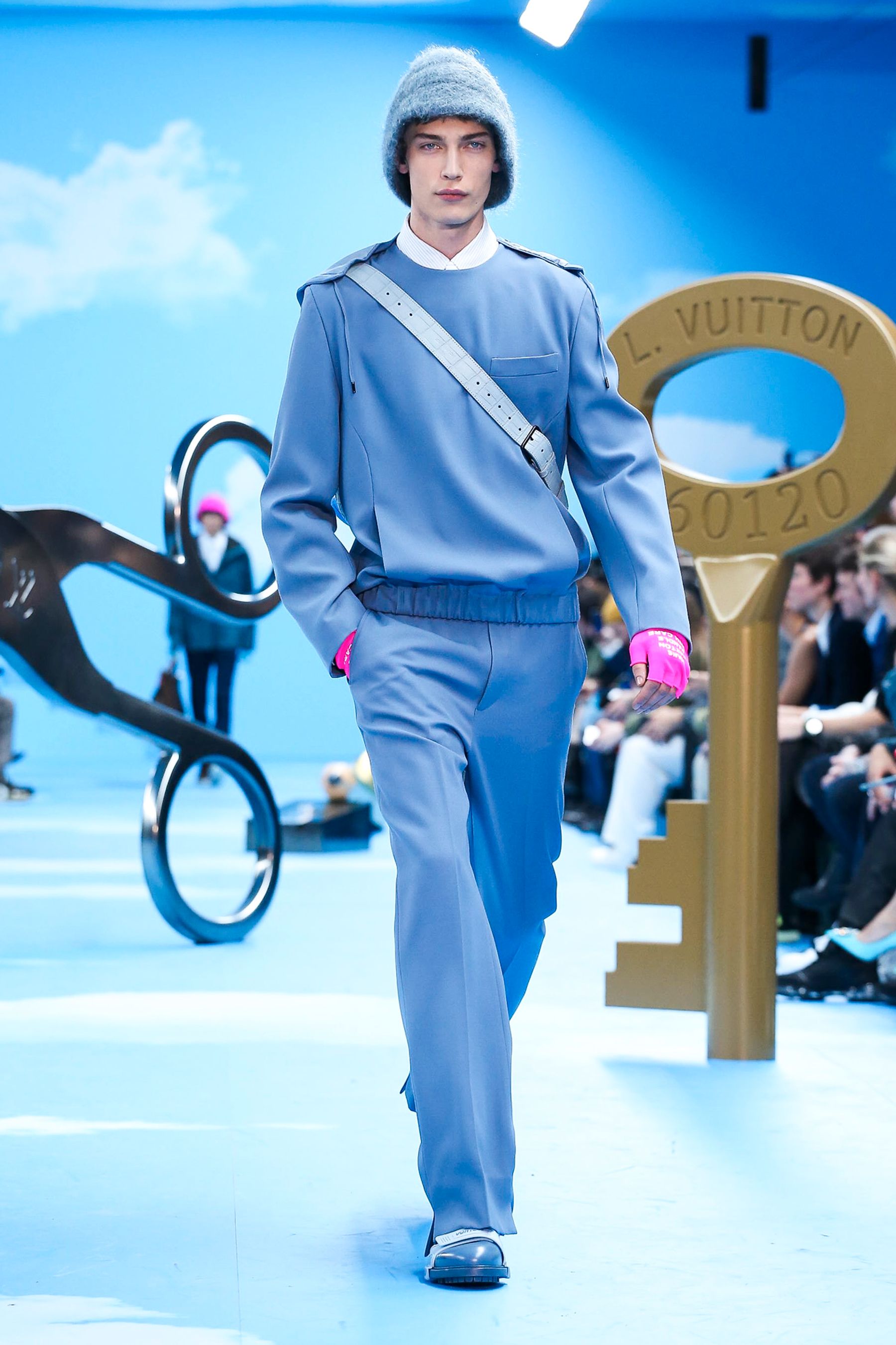 Kris Wu Closes the Louis Vuitton Men's S/S '21 Show Wearing a Huge