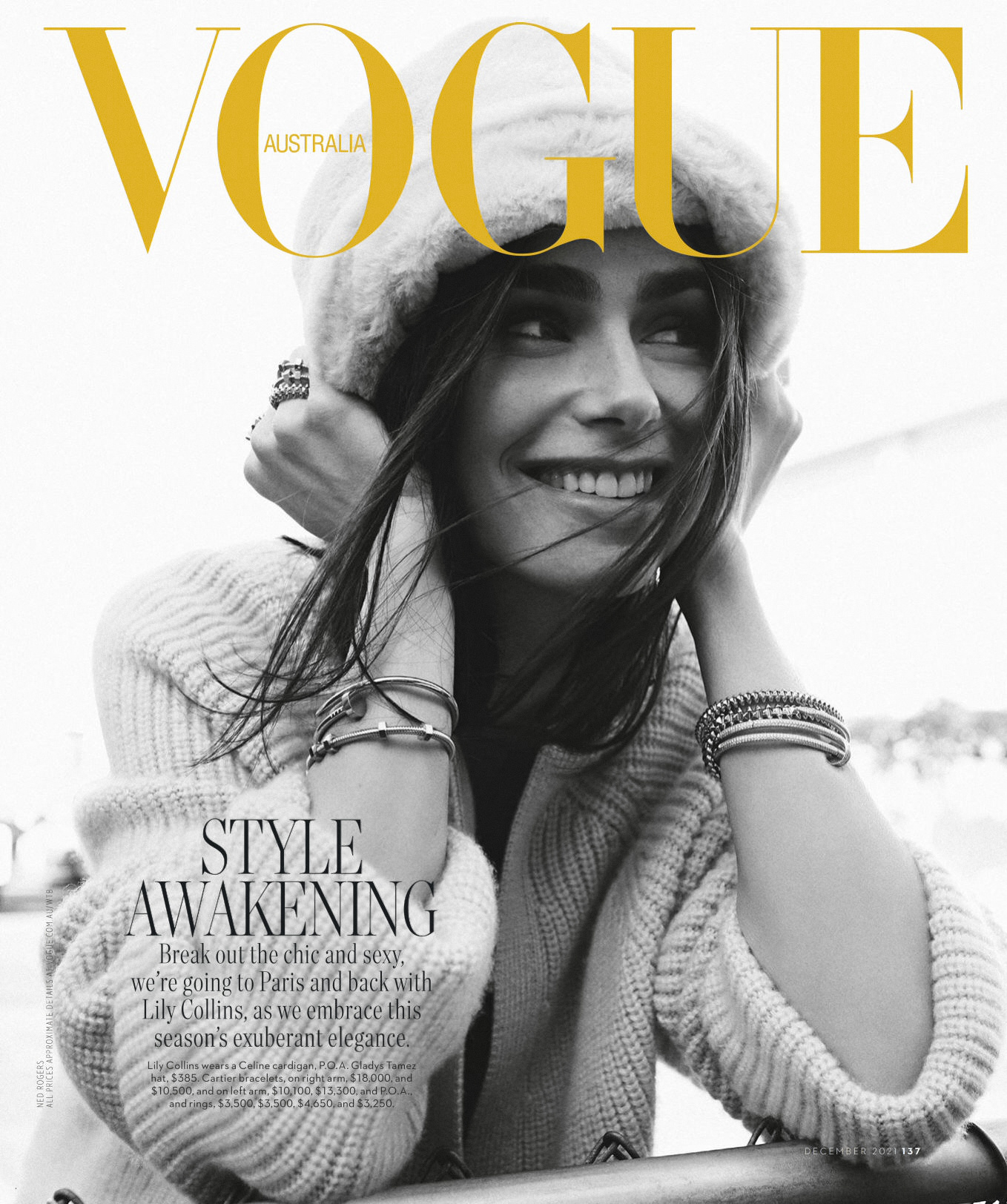 Vogue Australia December 2021 Cover Story Editorial