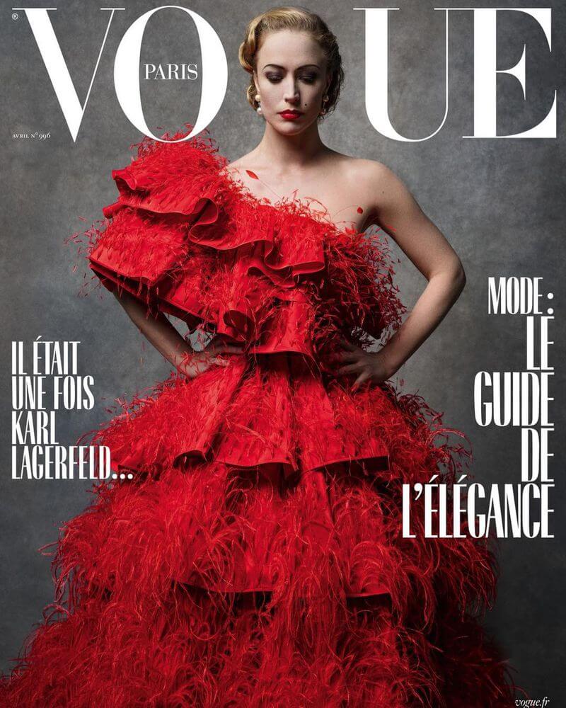 Vogue Paris April 2019 Cover Story Editorial