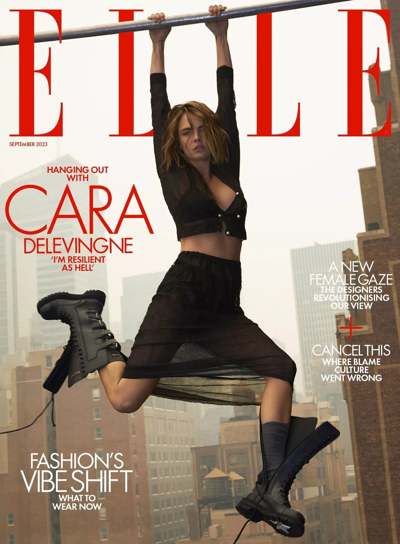 Elle UK September 2023 Cover Story Editorial