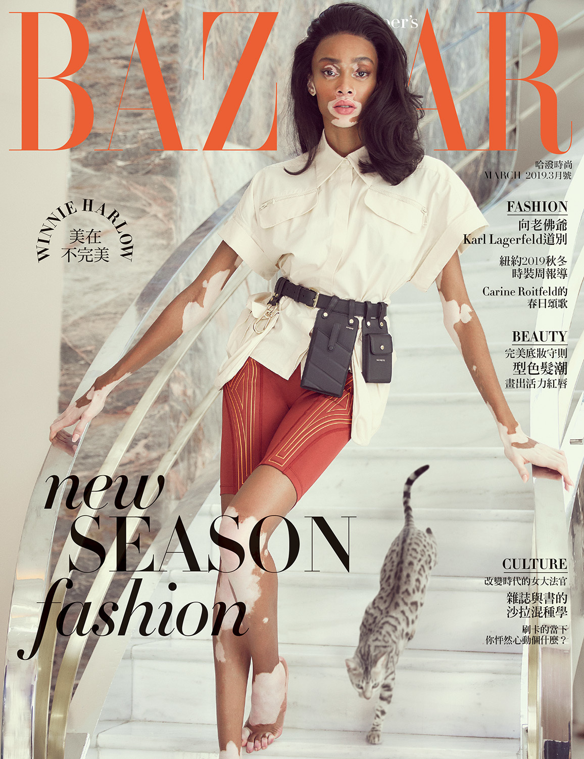 Harper's Bazaar Taiwan March 2019 Cover Story Editorial