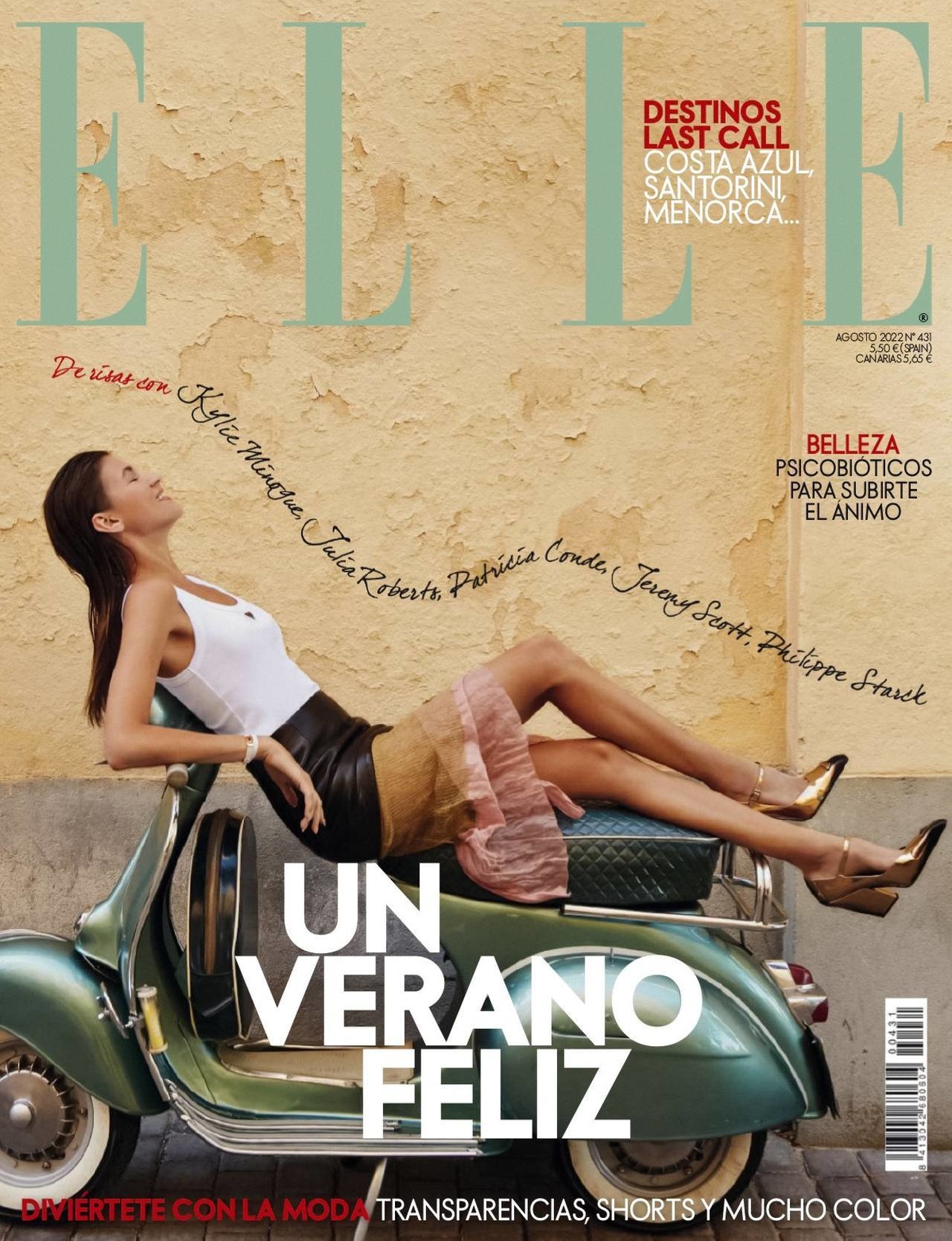 Elle Spain August 2022 Cover Story Editorial