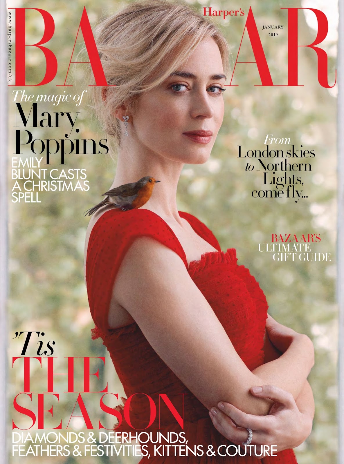 Harper's Bazaar Uk January 2019 Cover Story Editorial