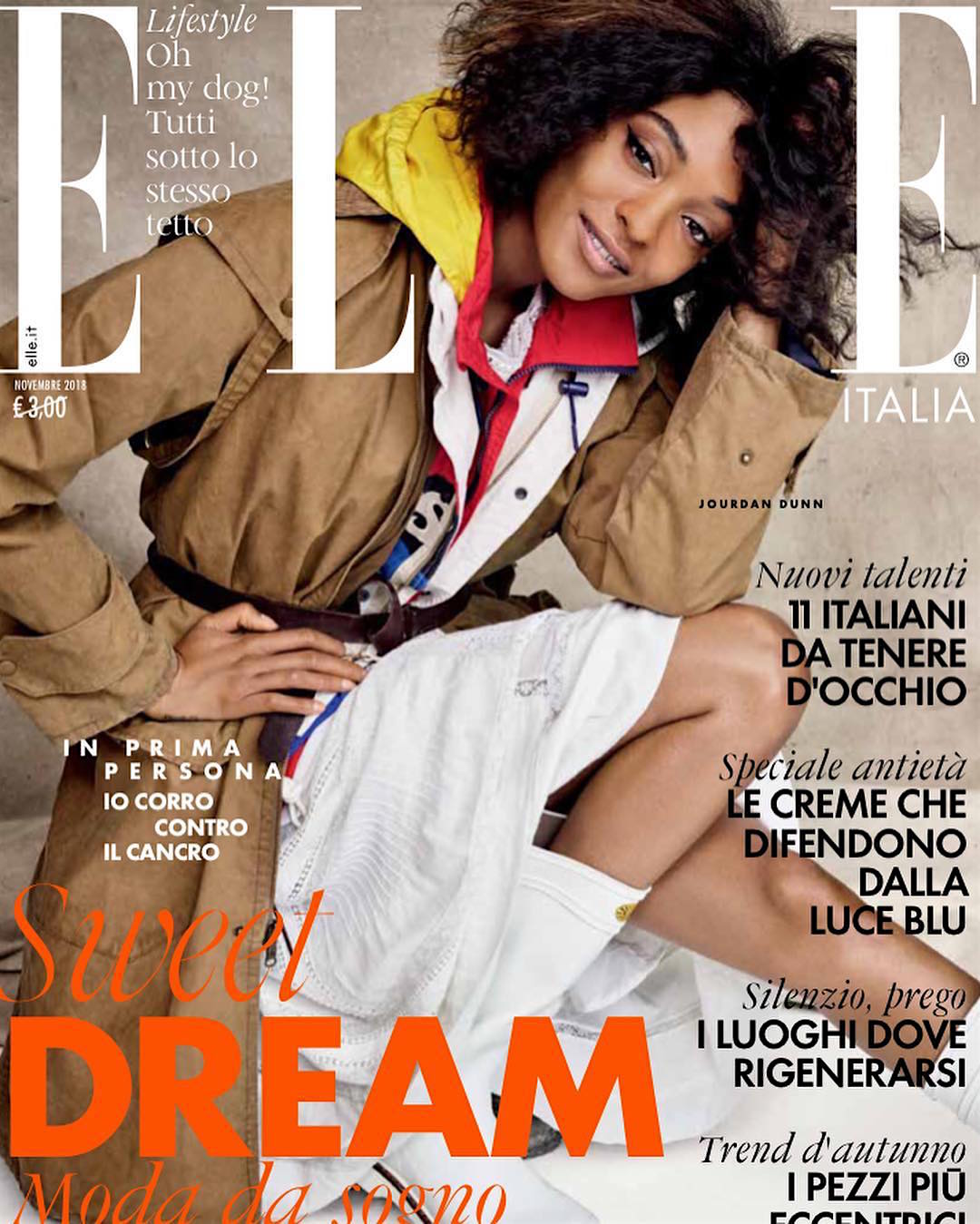 Elle Italia November 2018 Cover Story Editorial
