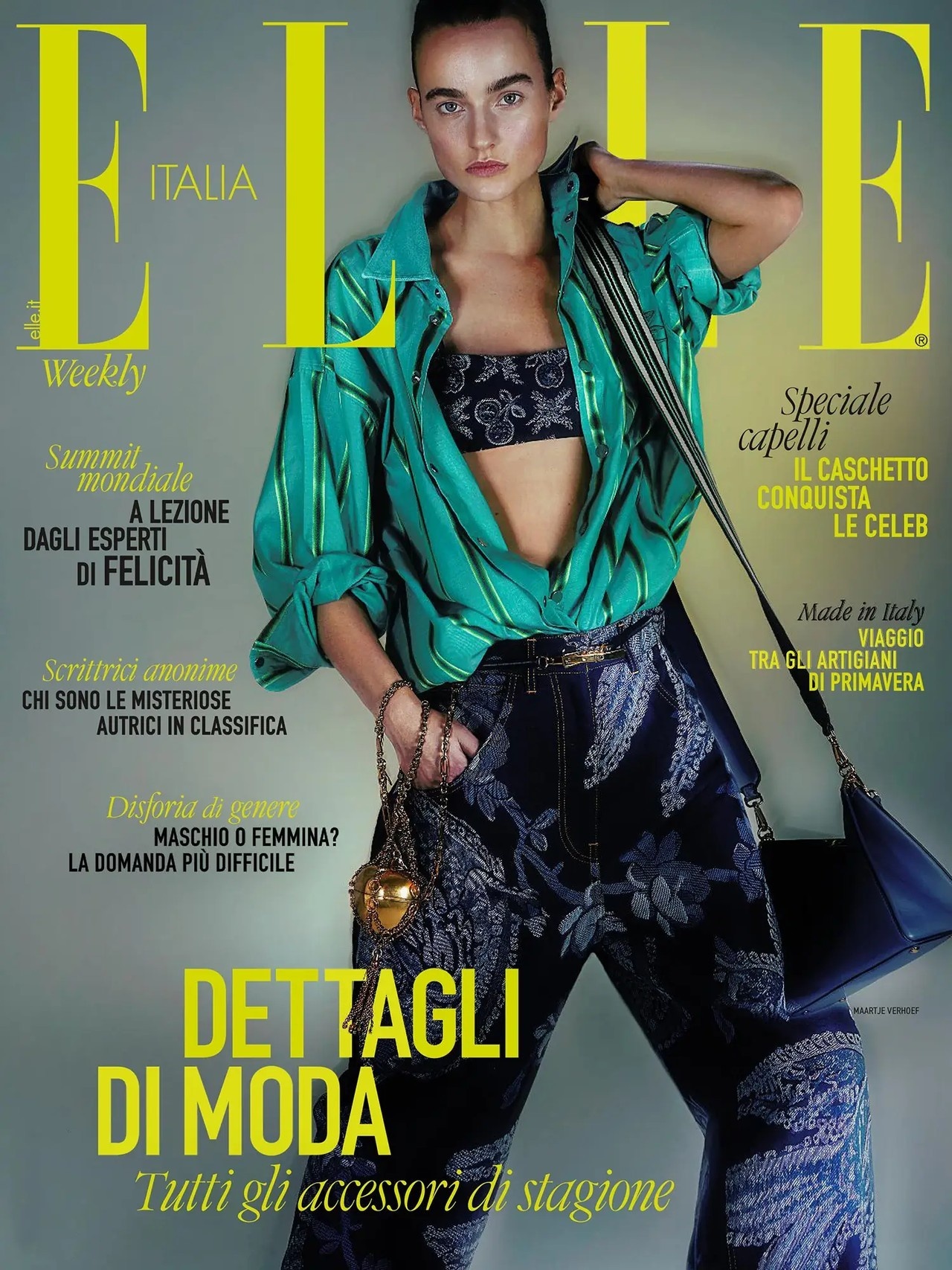 Elle Italia March 2023 Cover Story Editorial