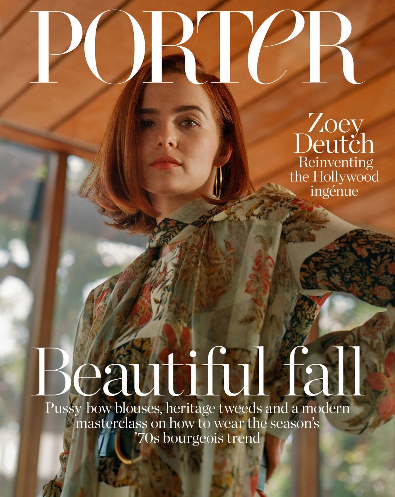 Porter Edit October 2019 Cover Story Editorial