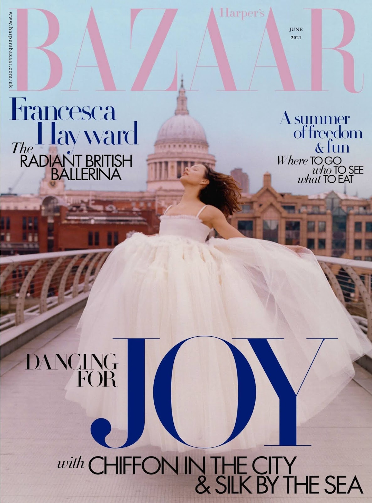 Harper's Bazaar UK June 2021 Cover Story Editorial
