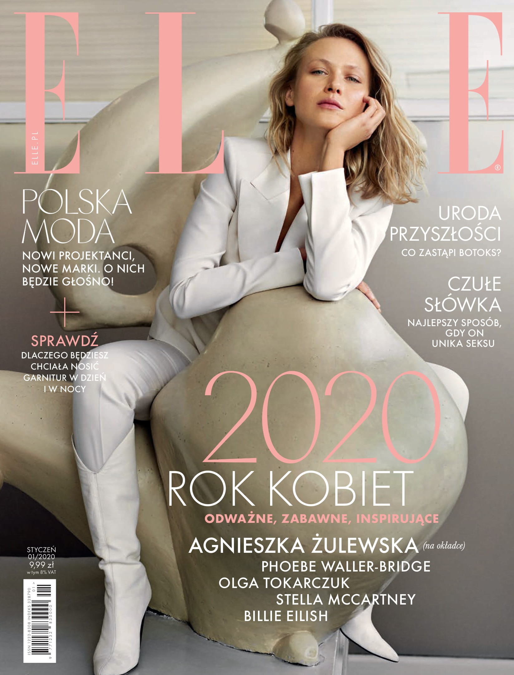 Elle Poland January 2020 Cover Story Editorial