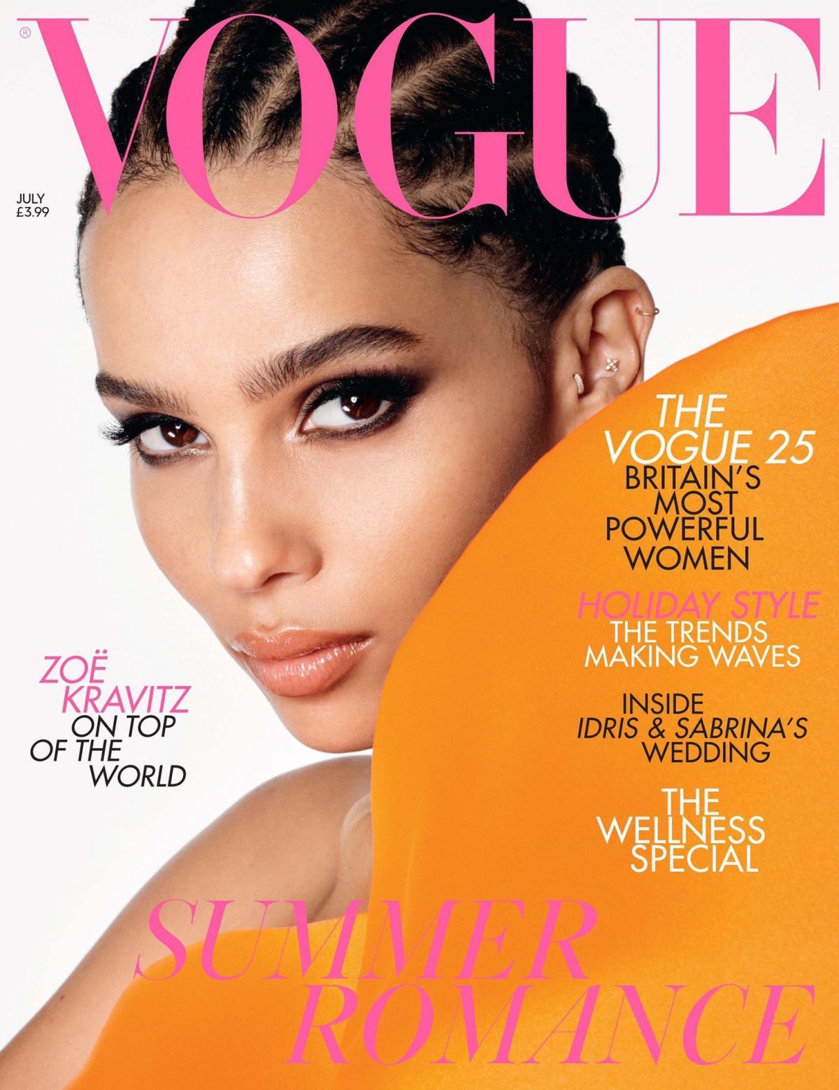 Vogue Uk July 2019 Cover Story Editorial