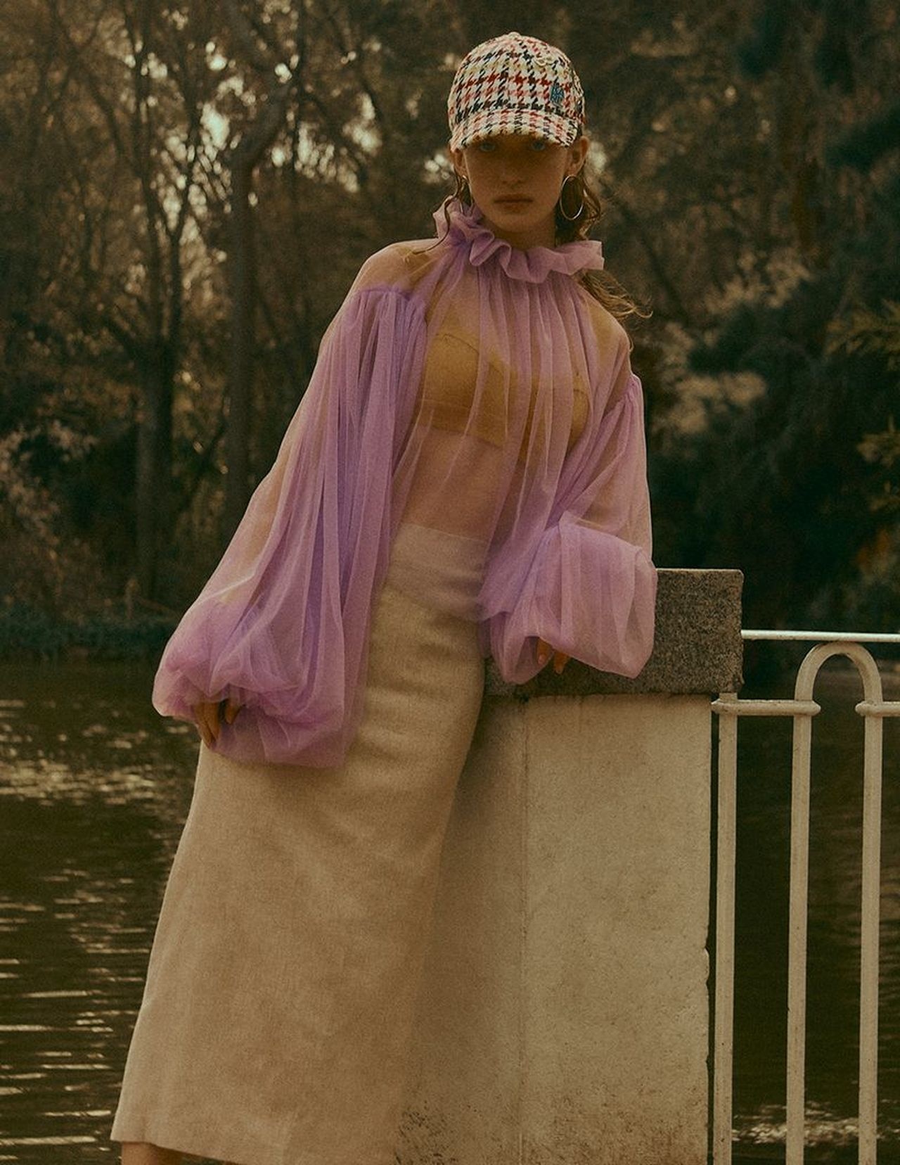 Dasha Page In Over Melancholy Editorial