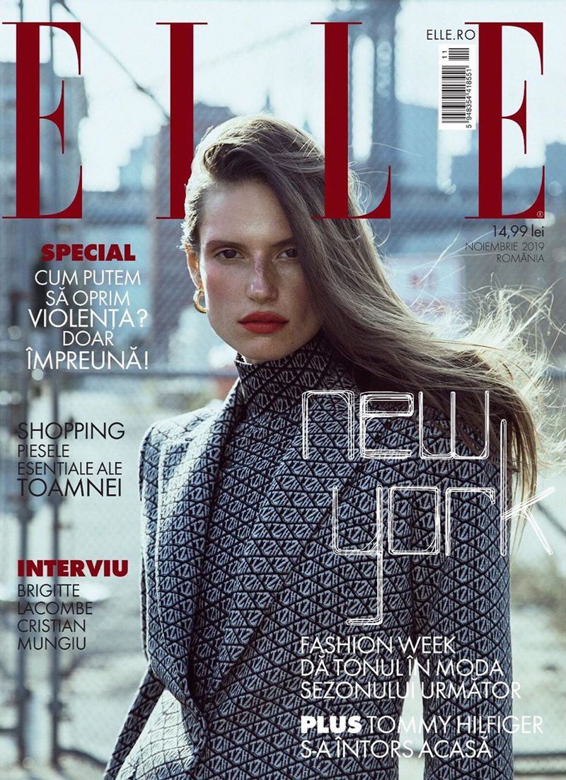 Elle Romania November 2019 Cover Story Editorial