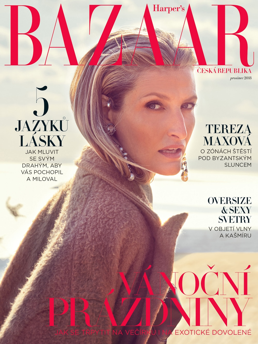 Harper’s Bazaar Czech December 2018 Cover Story Editorial