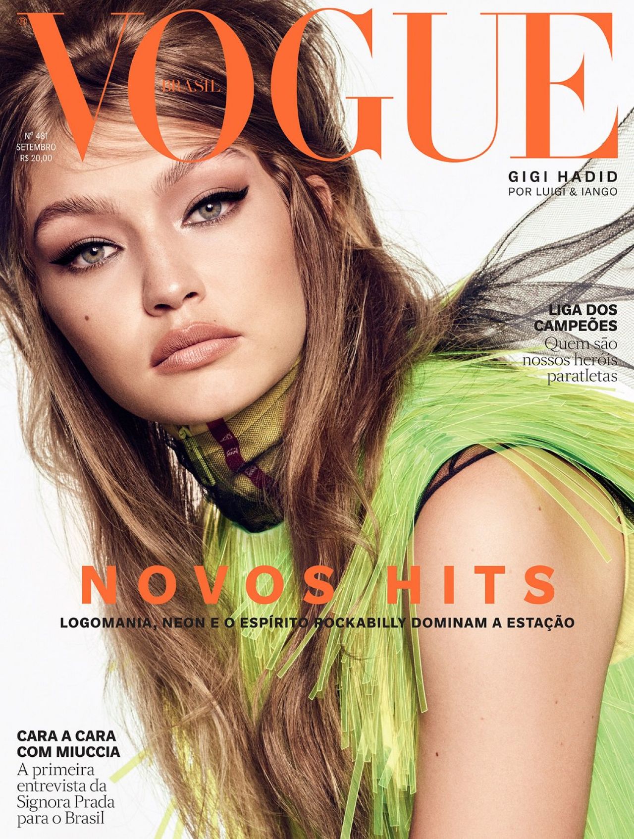Vogue Brazil September 2018 Cover Story Editorial