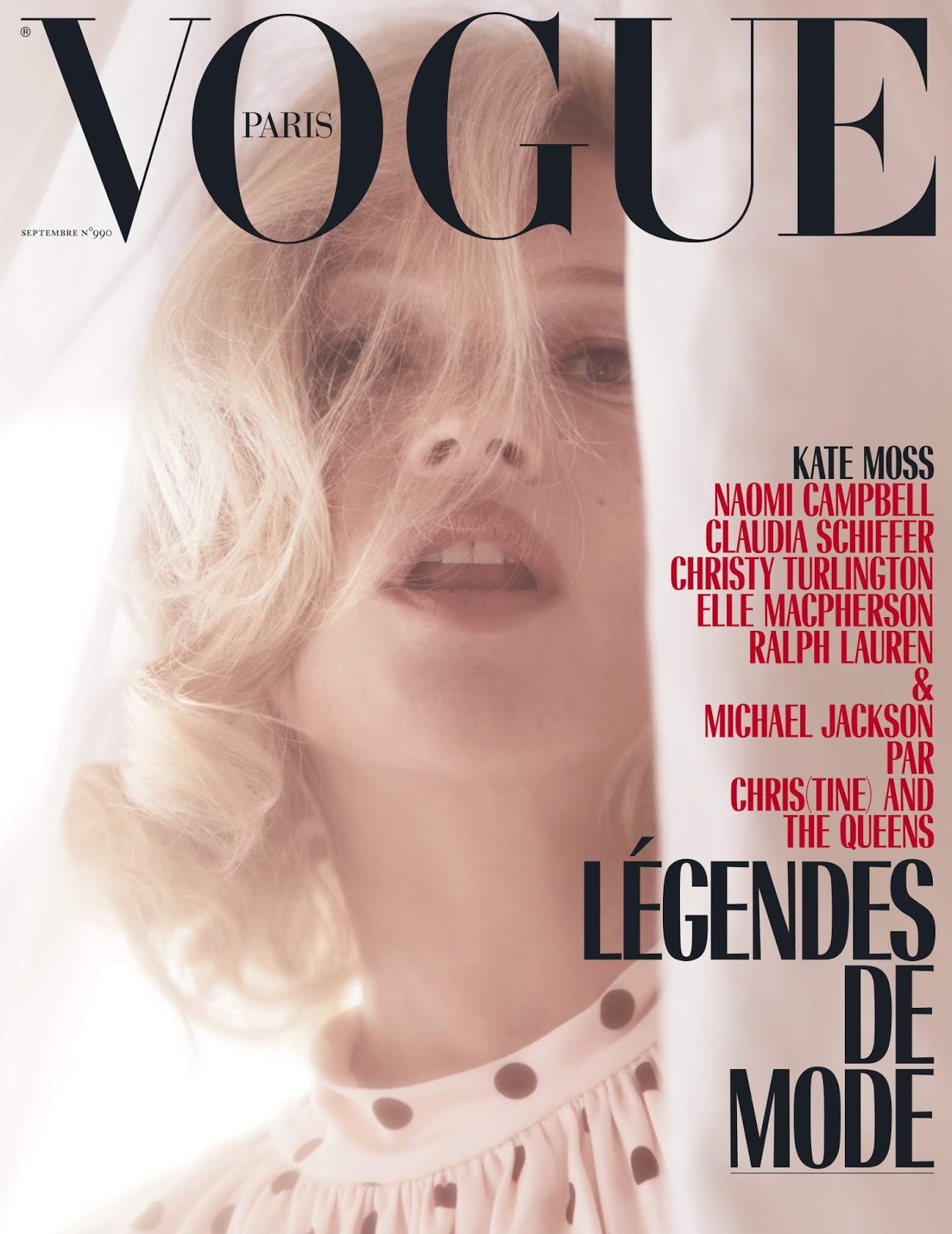 Vogue Paris September 2018 Cover Story Editorial