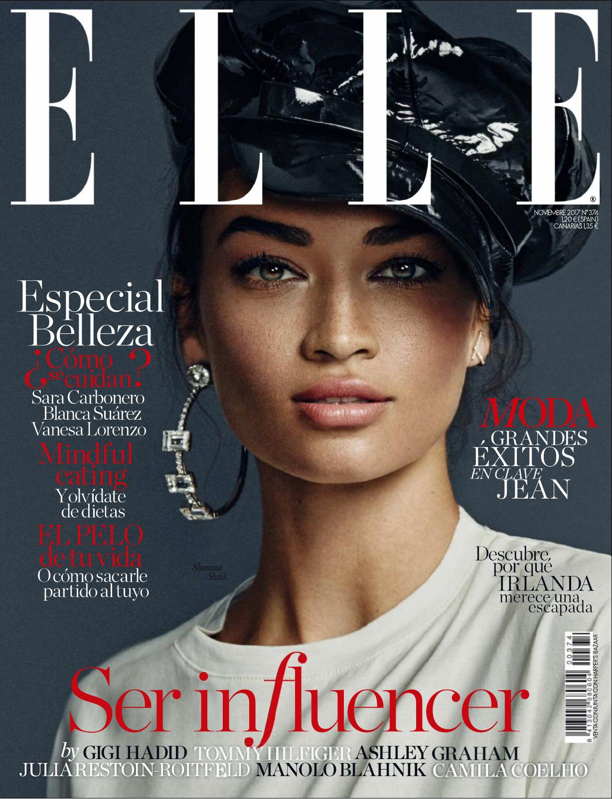 Elle Spain November 2017 Cover Story Editorial