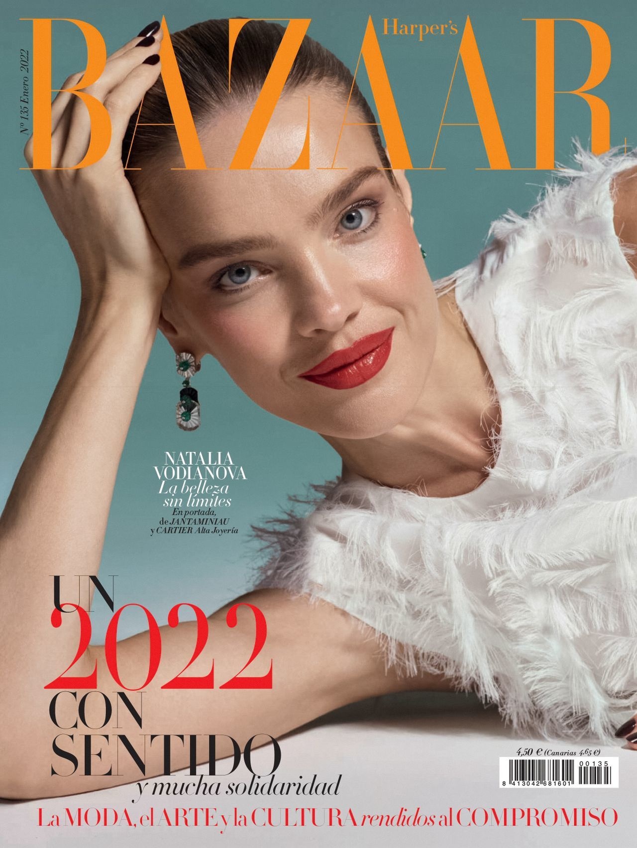 Harper's Bazaar Spain January 2022 Cover Story Editorial