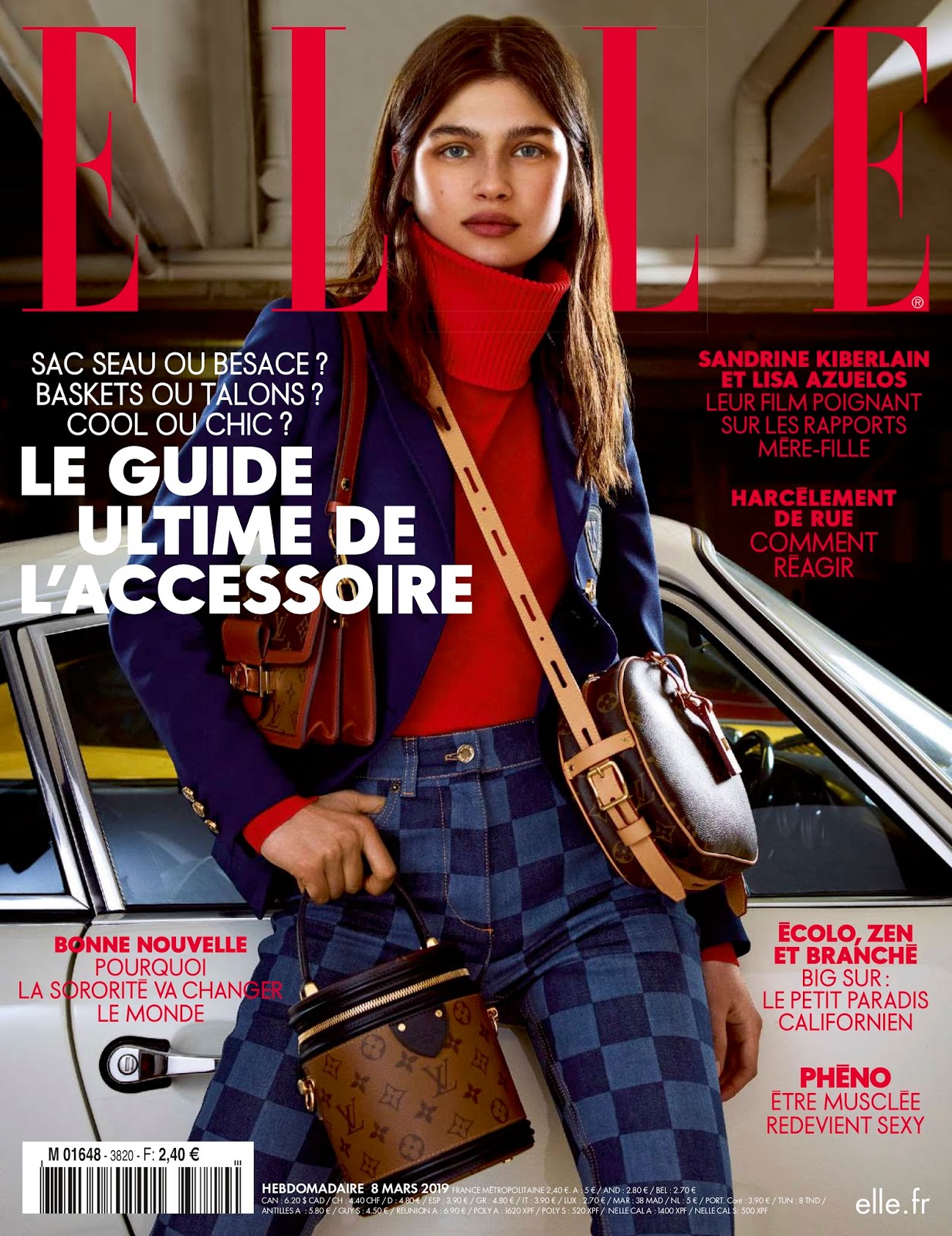 Elle France March 2019 Cover Story Editorial