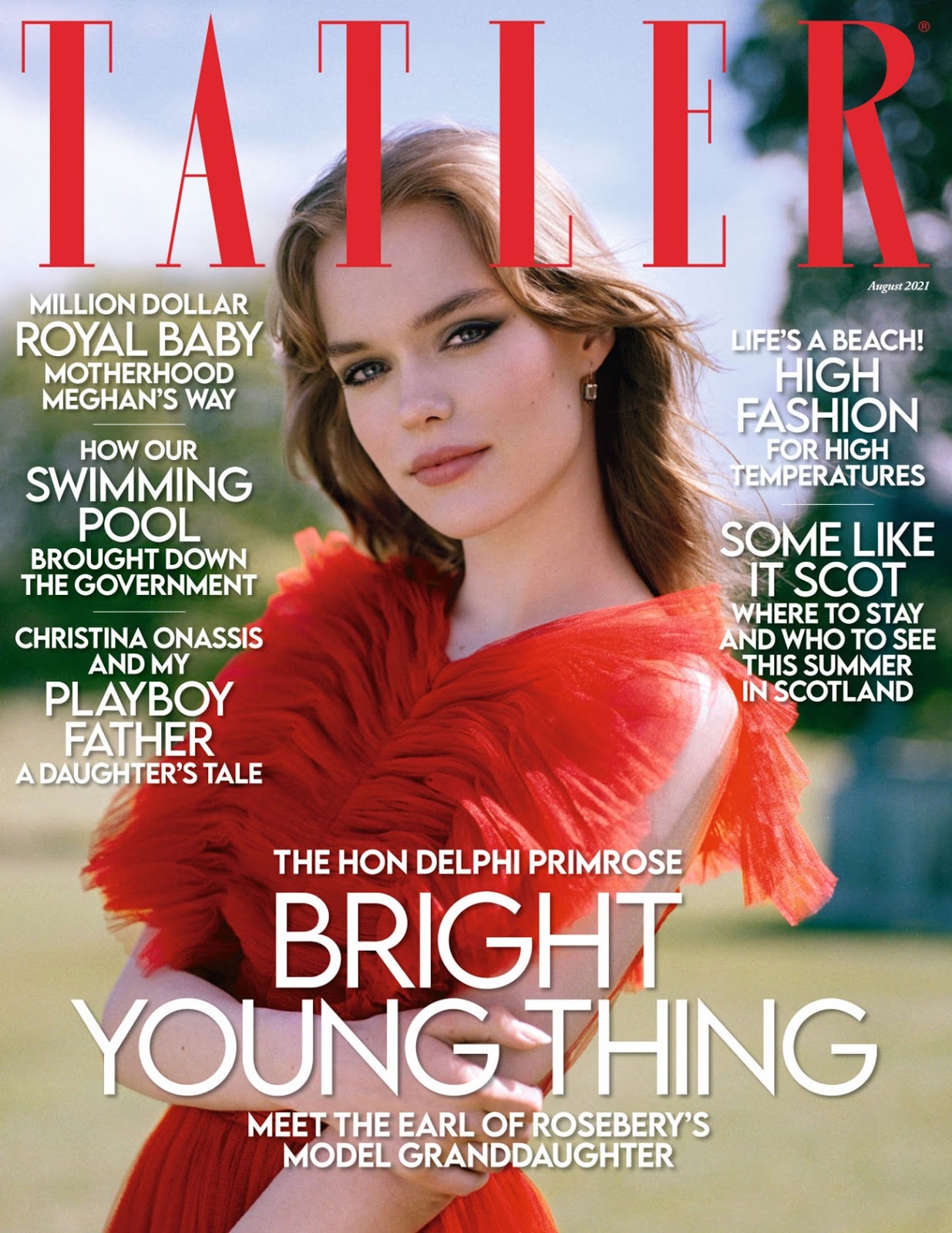 Tatler August 2021 Cover Story Editorial