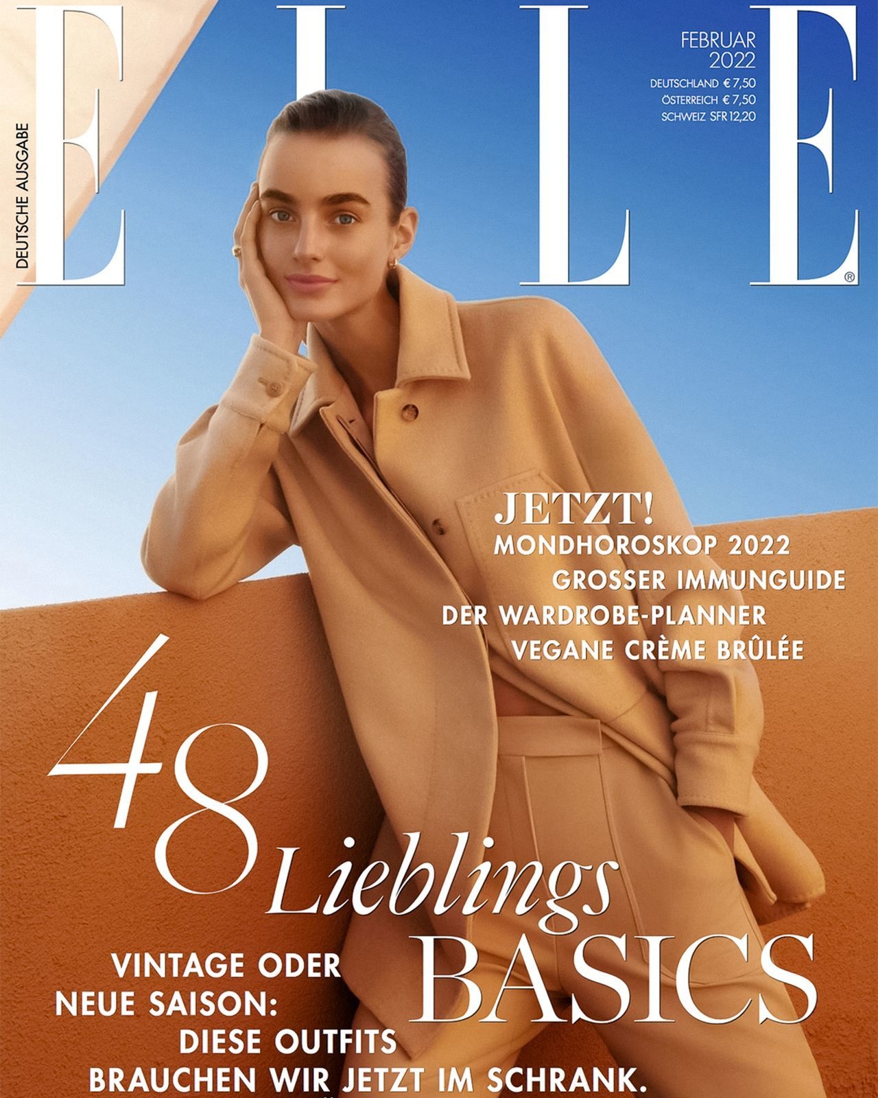 Elle Germany February 2022 Cover Story Editorial