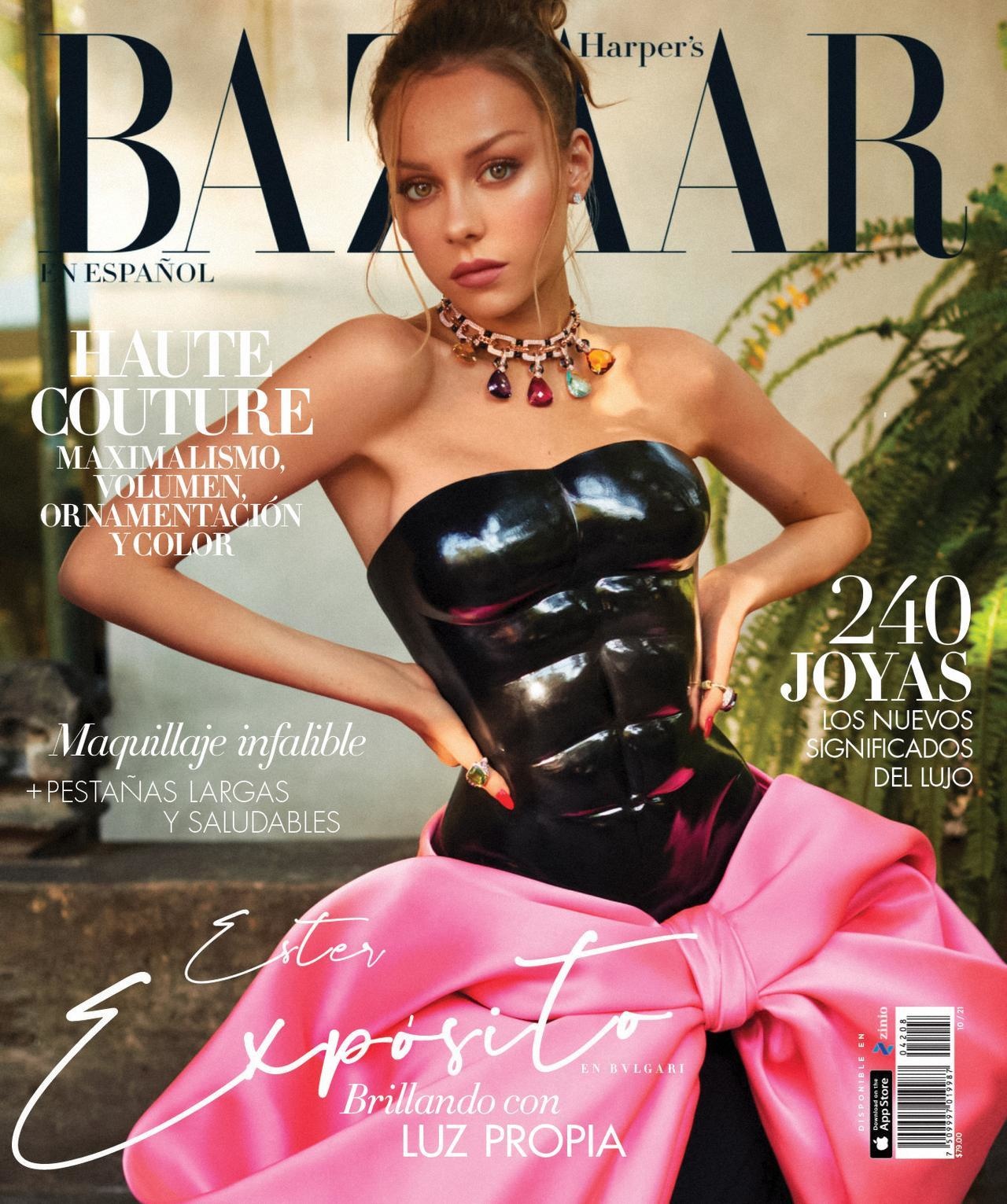 Harper's Bazaar Mexico October 2021 Cover Story Editorial