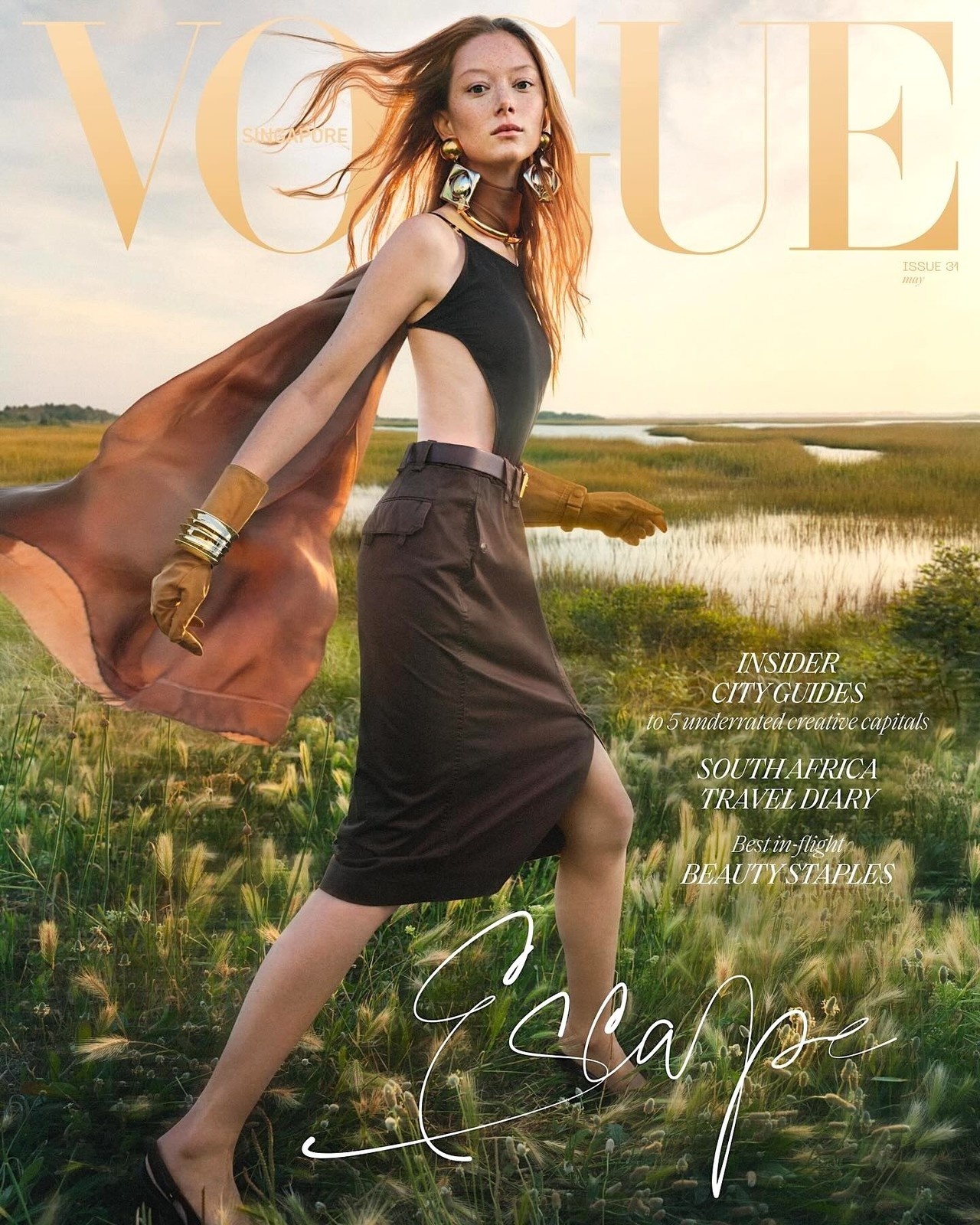 Vogue Singapore May 2024 Cover Story Editorial