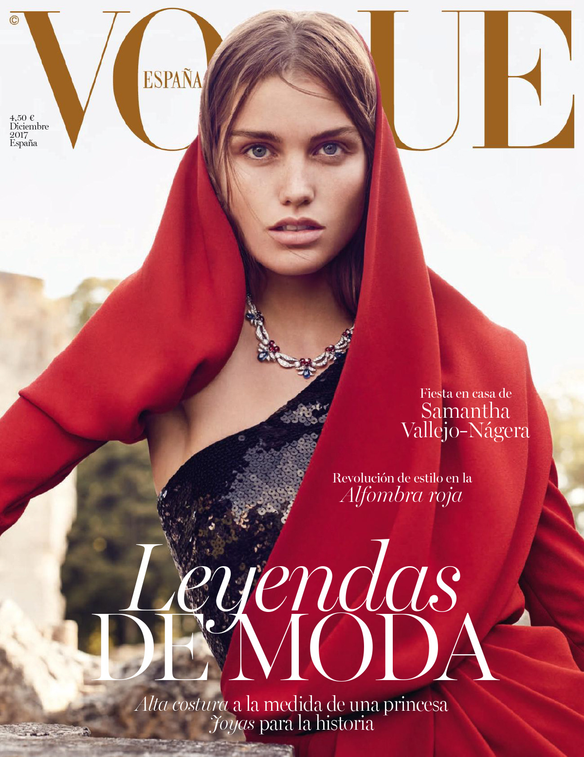 Vogue Spain December 2017 Cover Story Editorial