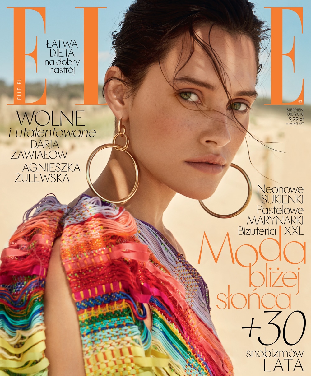 Elle Poland August 2018 Cover Story Editorial